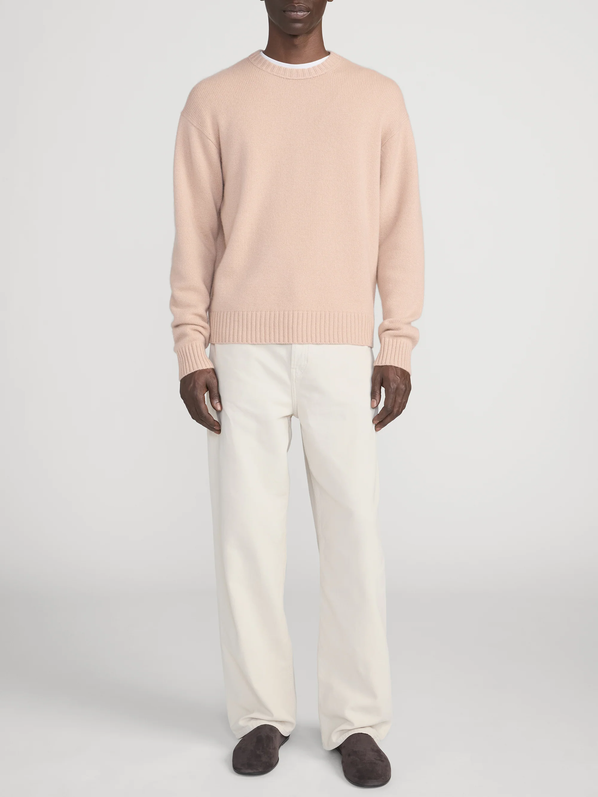 Canvas Baggy Jean -- Off White - Image 2