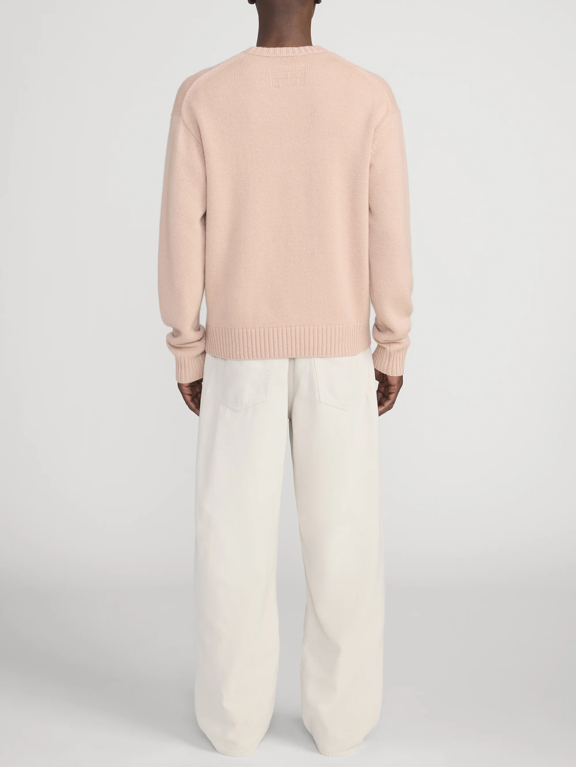 Canvas Baggy Jean -- Off White - Image 6