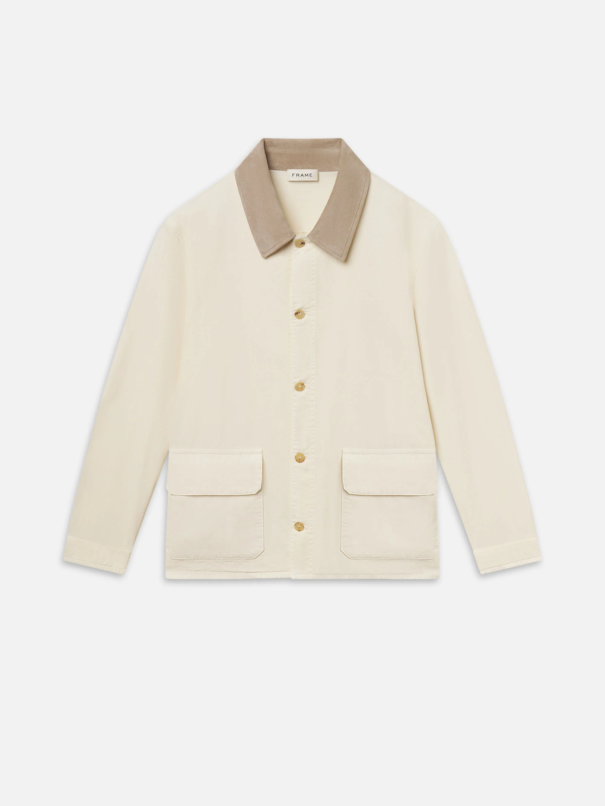 Canvas Jacket -- Off White