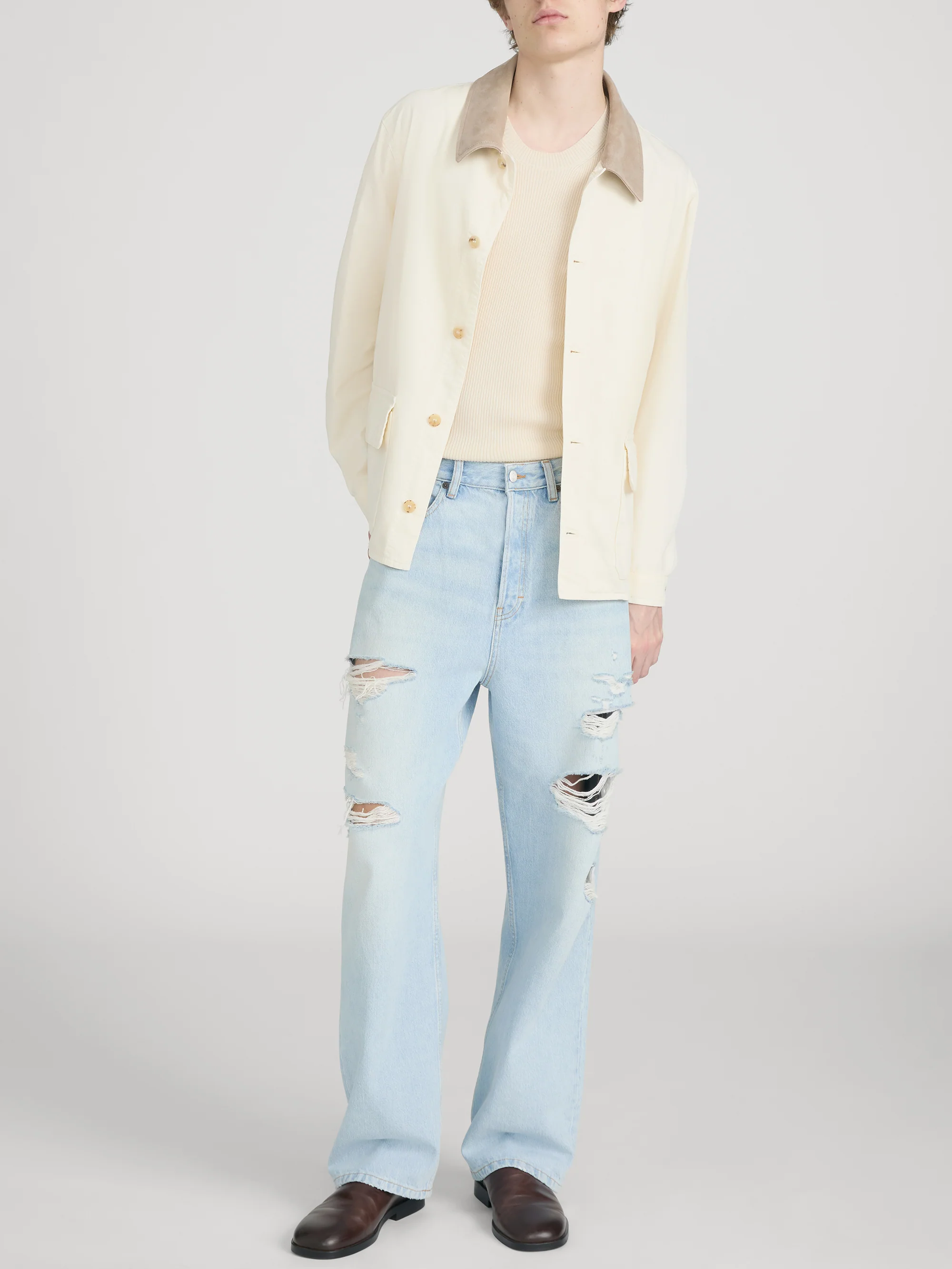 Canvas Jacket -- Off White - Image 2