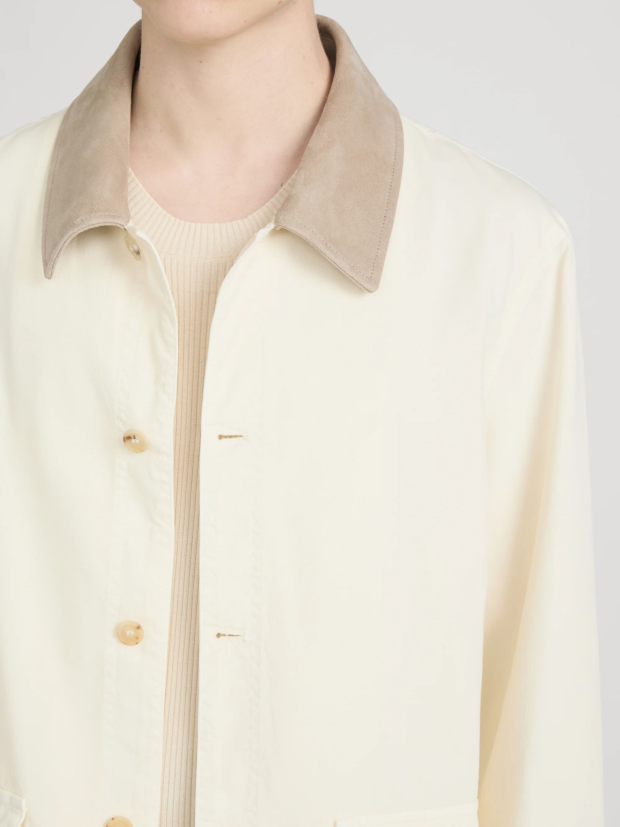 Canvas Jacket -- Off White - Image 4