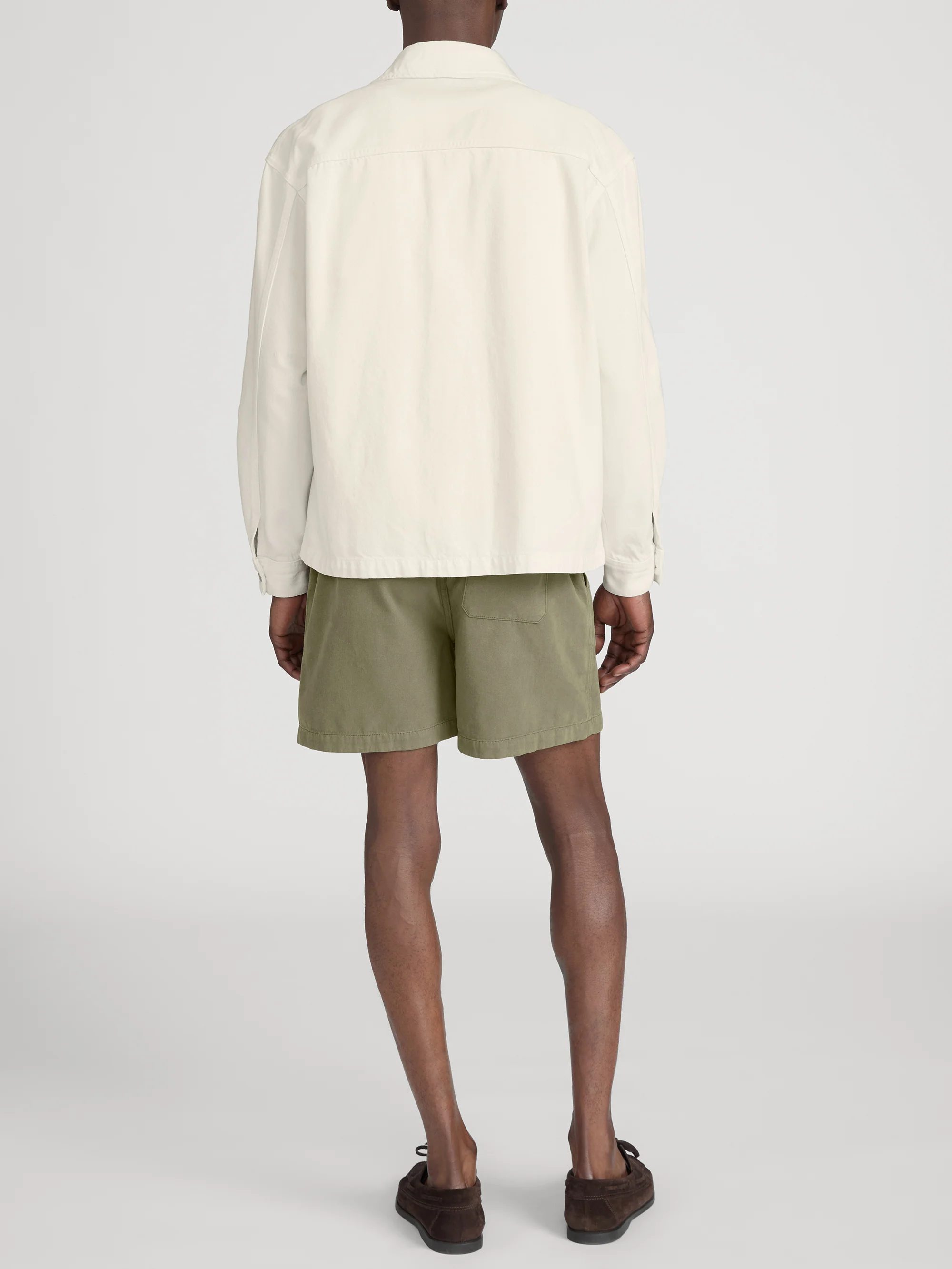 Canvas Shorts -- Military Khaki - Image 6