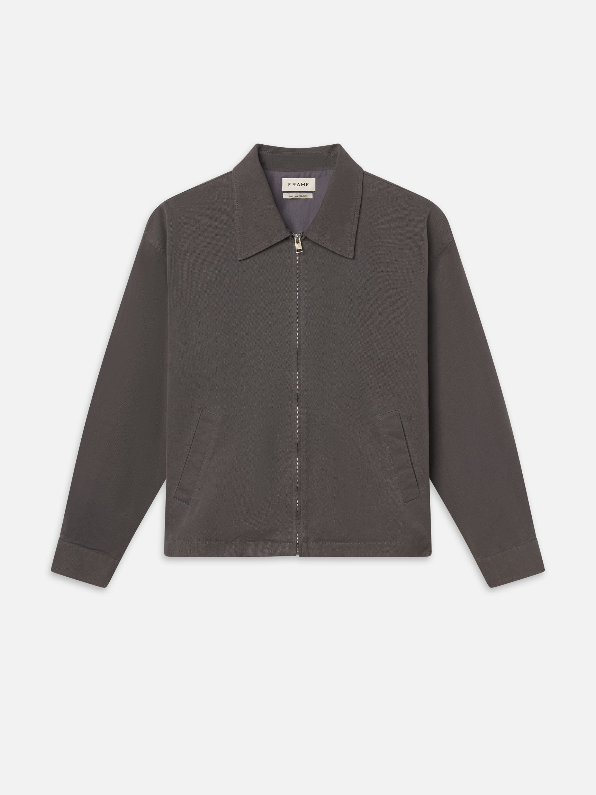 Canvas Trucker Jacket -- Modern Grey