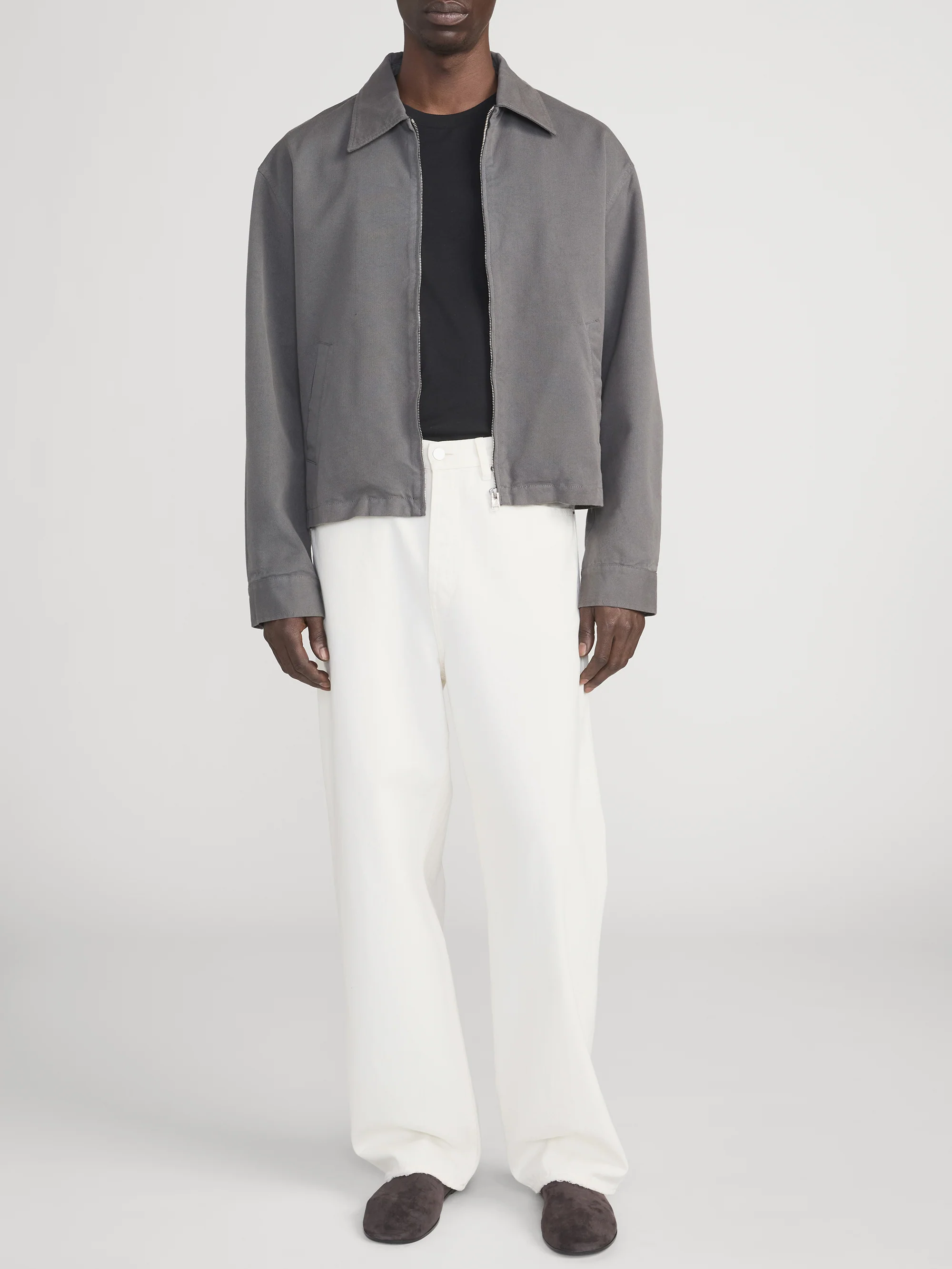 Canvas Trucker Jacket -- Modern Grey - Image 2