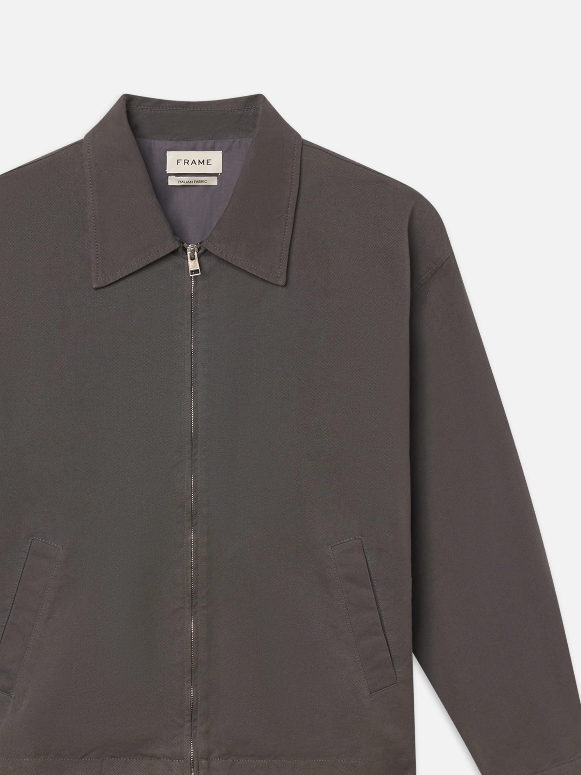 Canvas Trucker Jacket -- Modern Grey - Image 8