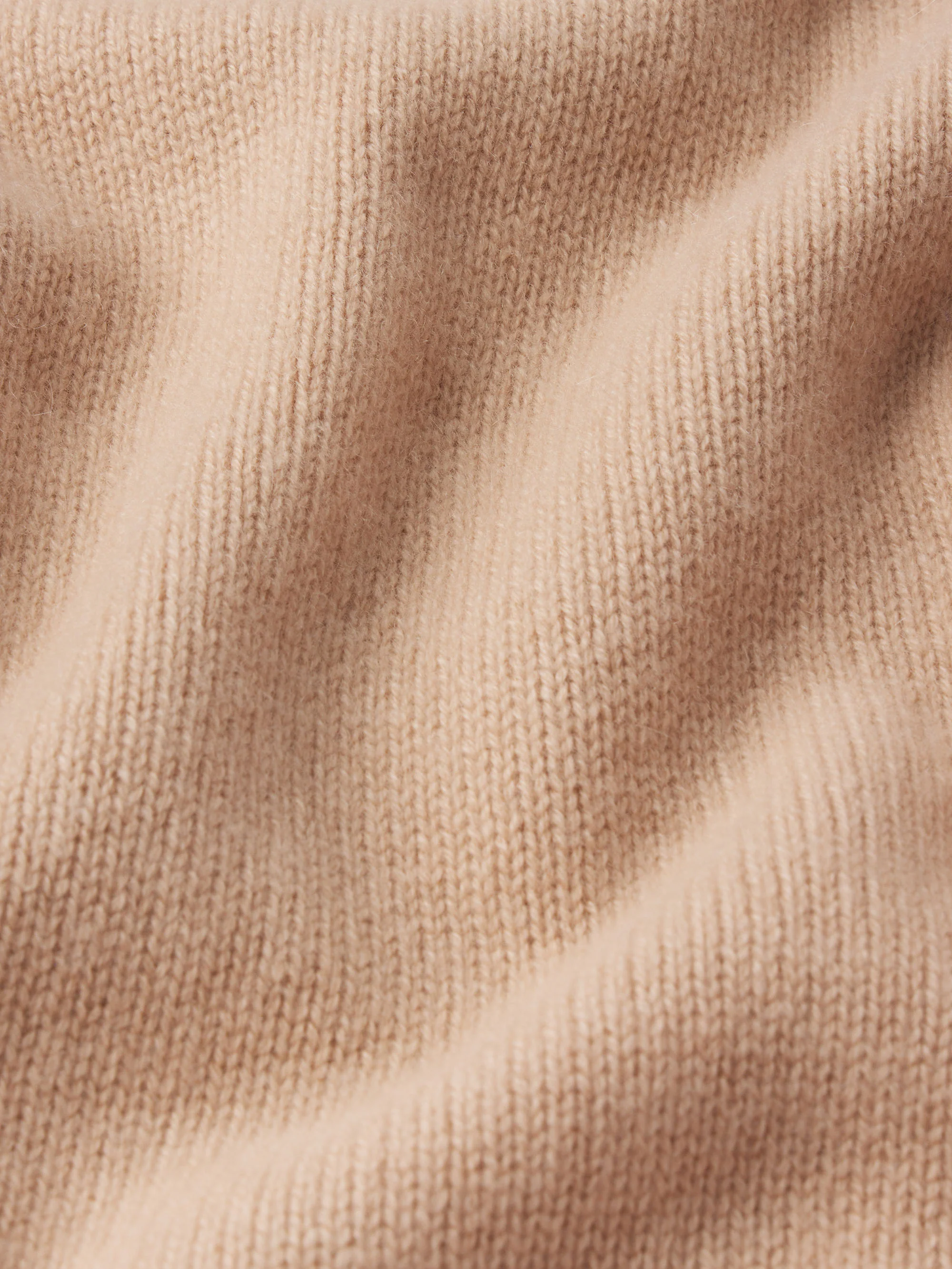 Cashmere Crewneck Sweater -- Pale Peach - Image 7