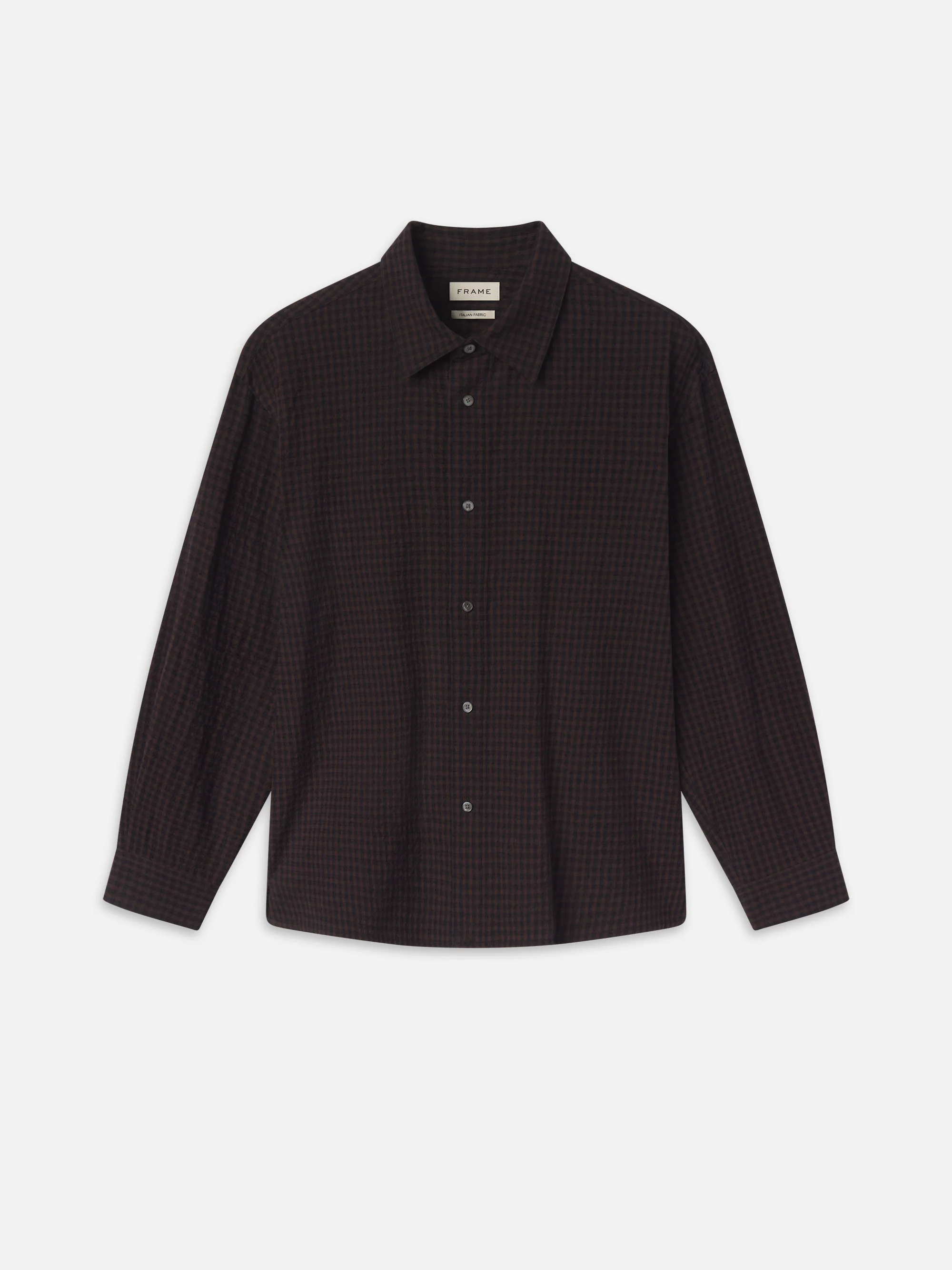 Checkered Shirt -- Navy Check