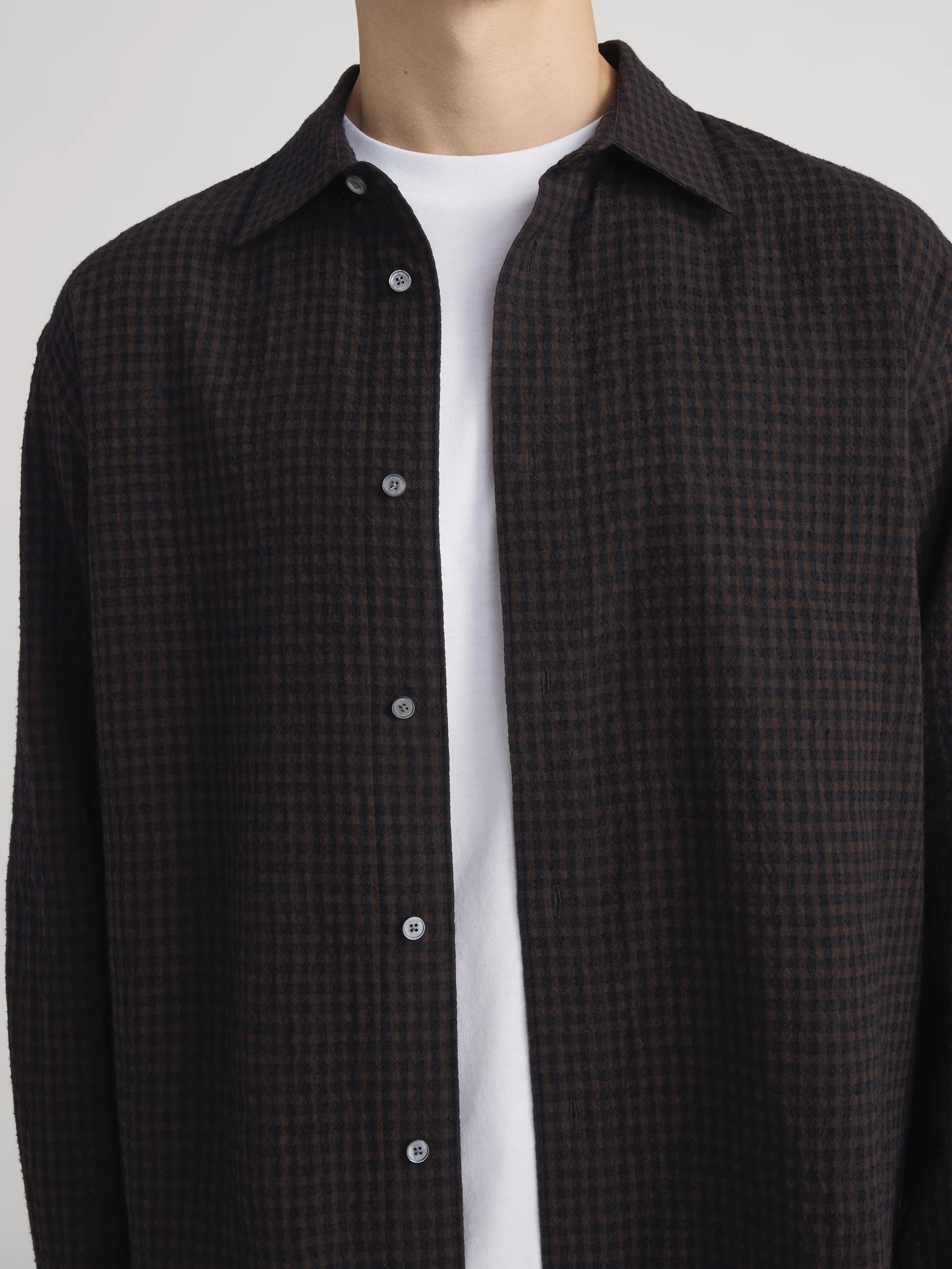 Checkered Shirt -- Navy Check - Image 4