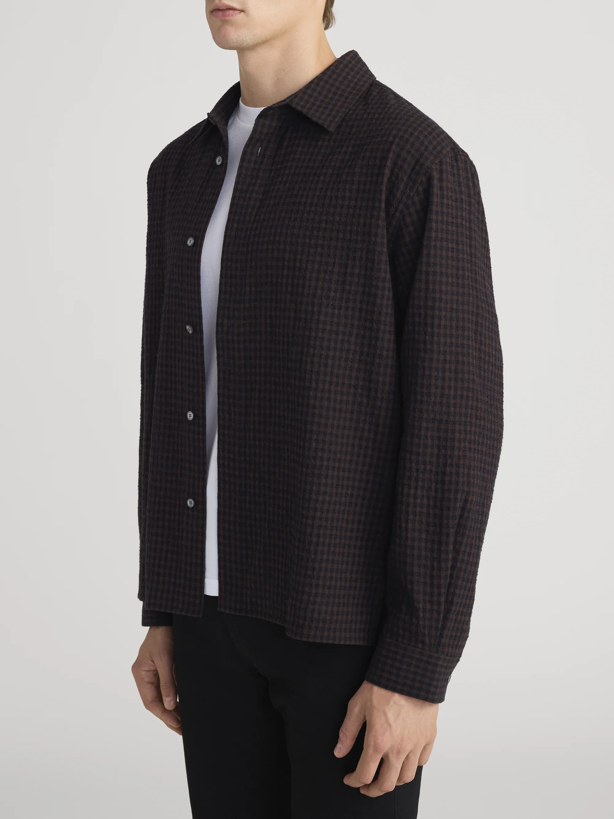 Checkered Shirt -- Navy Check - Image 5