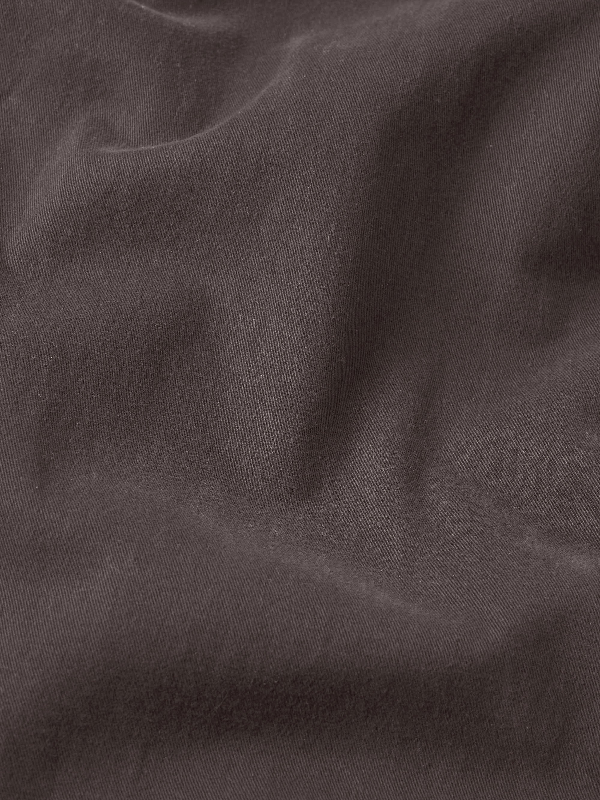 Cotton Chino Pants -- Dark Chocolate - Image 4