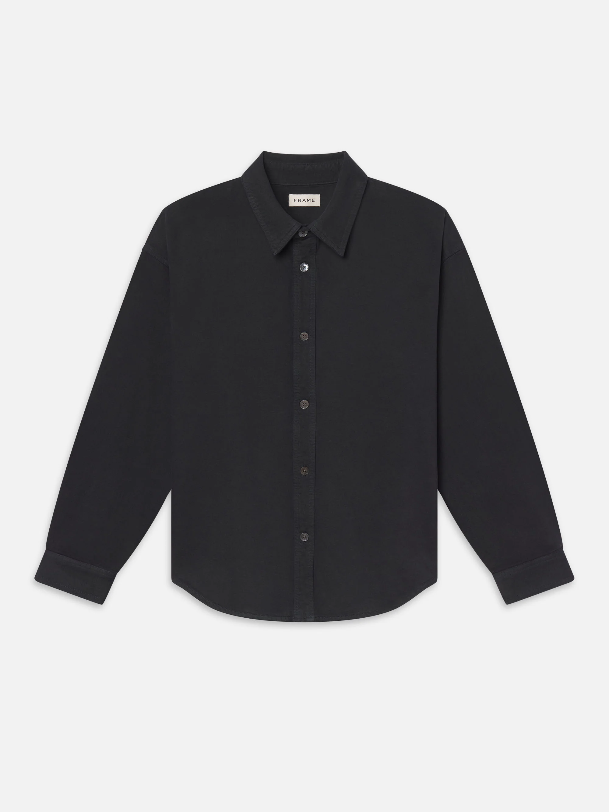 Denim Overshirt -- Dark Navy