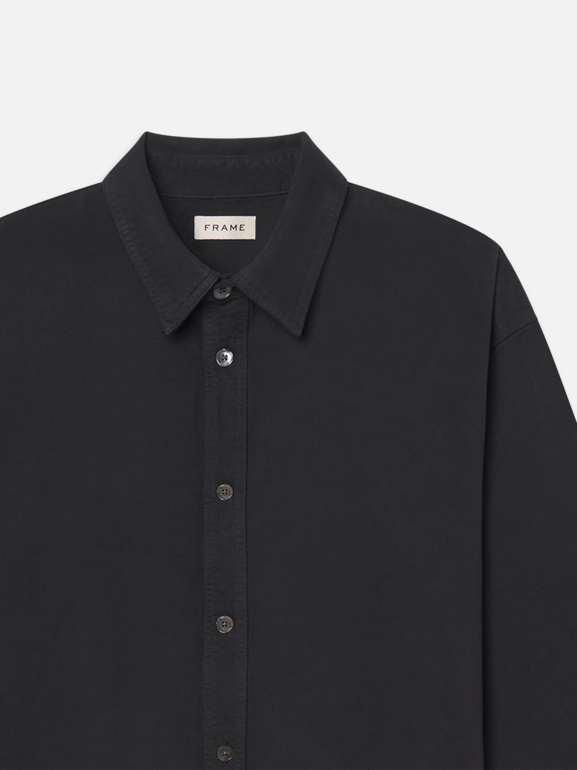 Denim Overshirt -- Dark Navy - Image 8