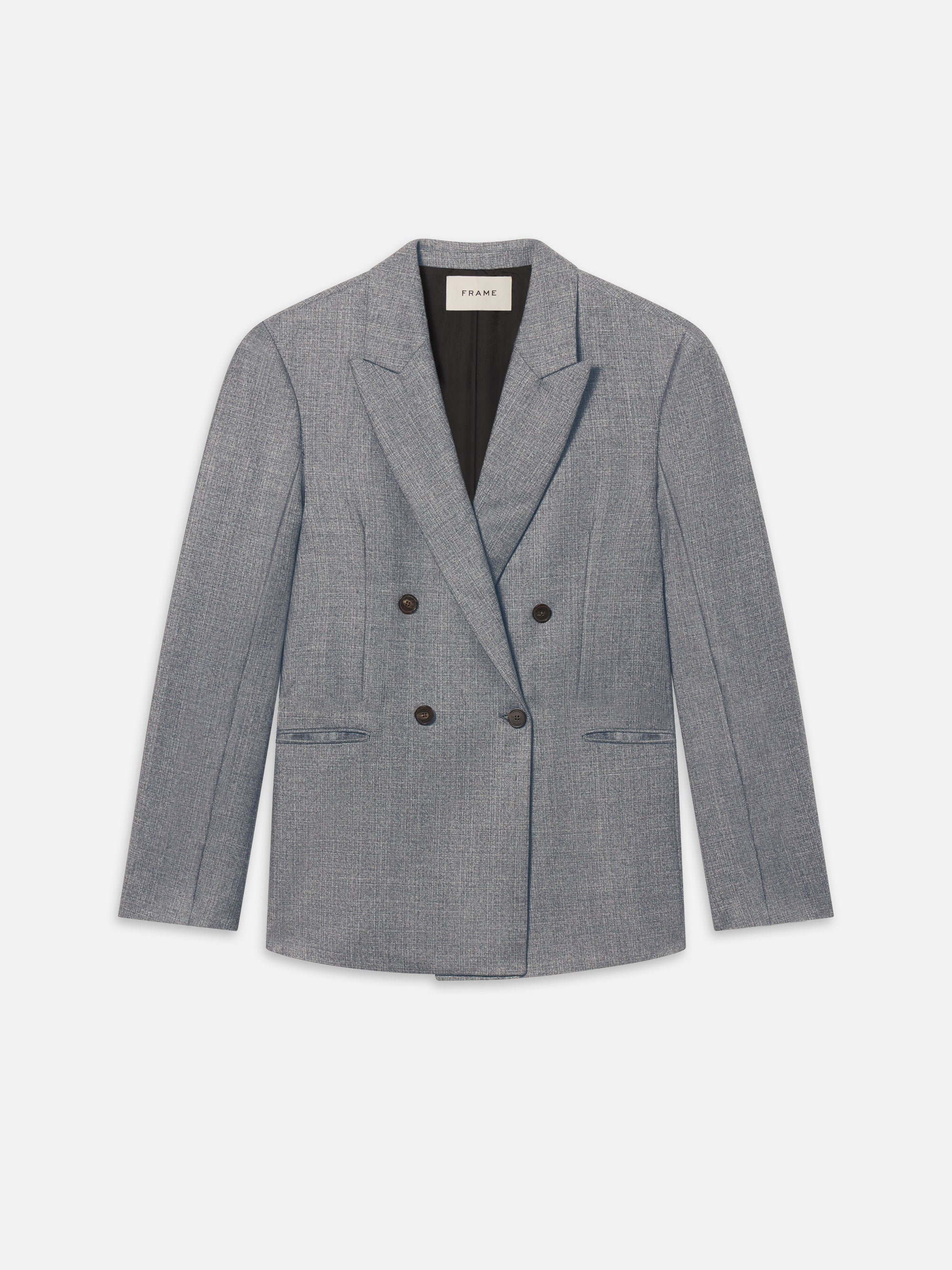 Double Breasted Blazer -- Light Taupe