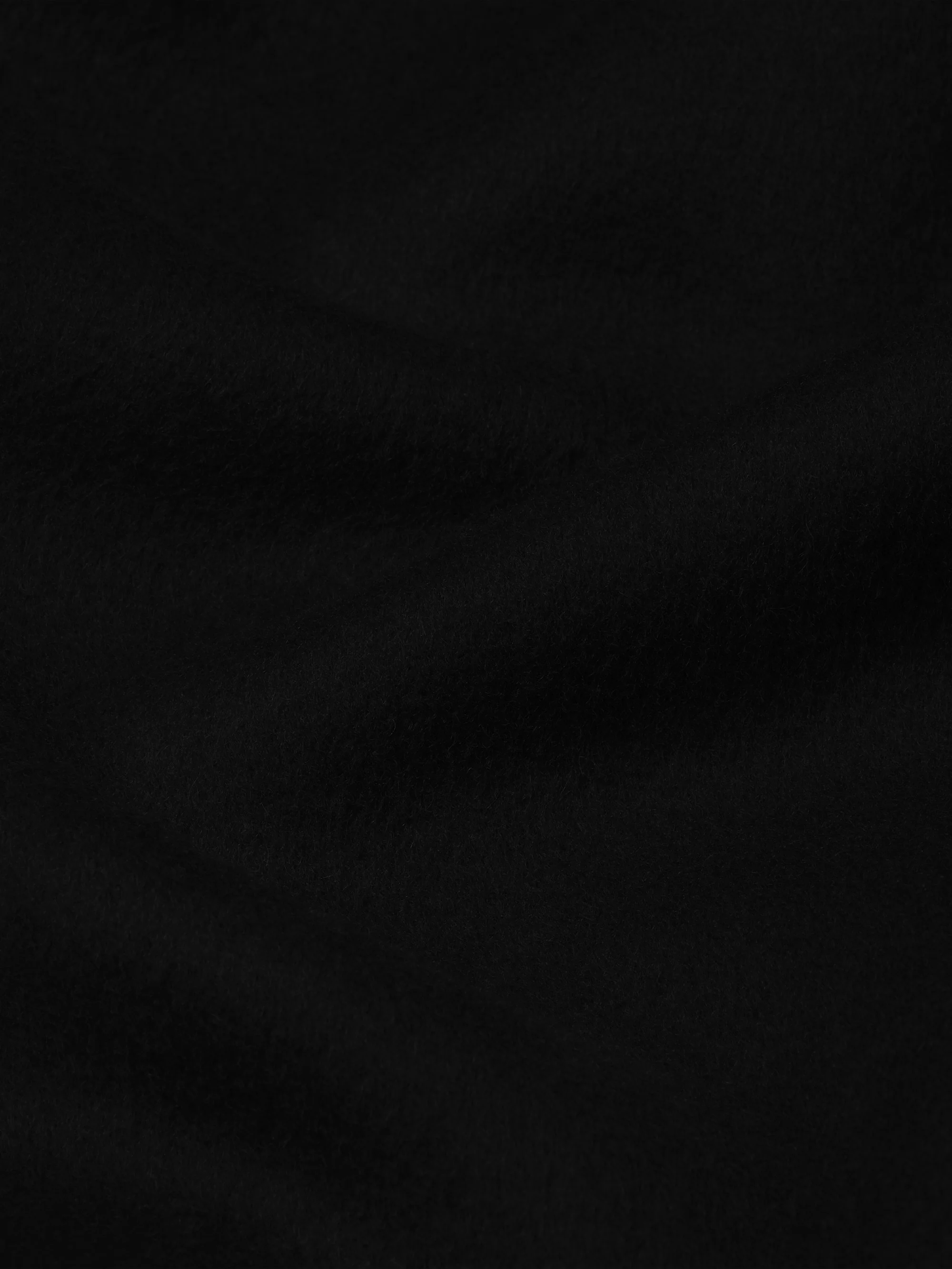 Double Face Wool Trucker -- Black - Image 7