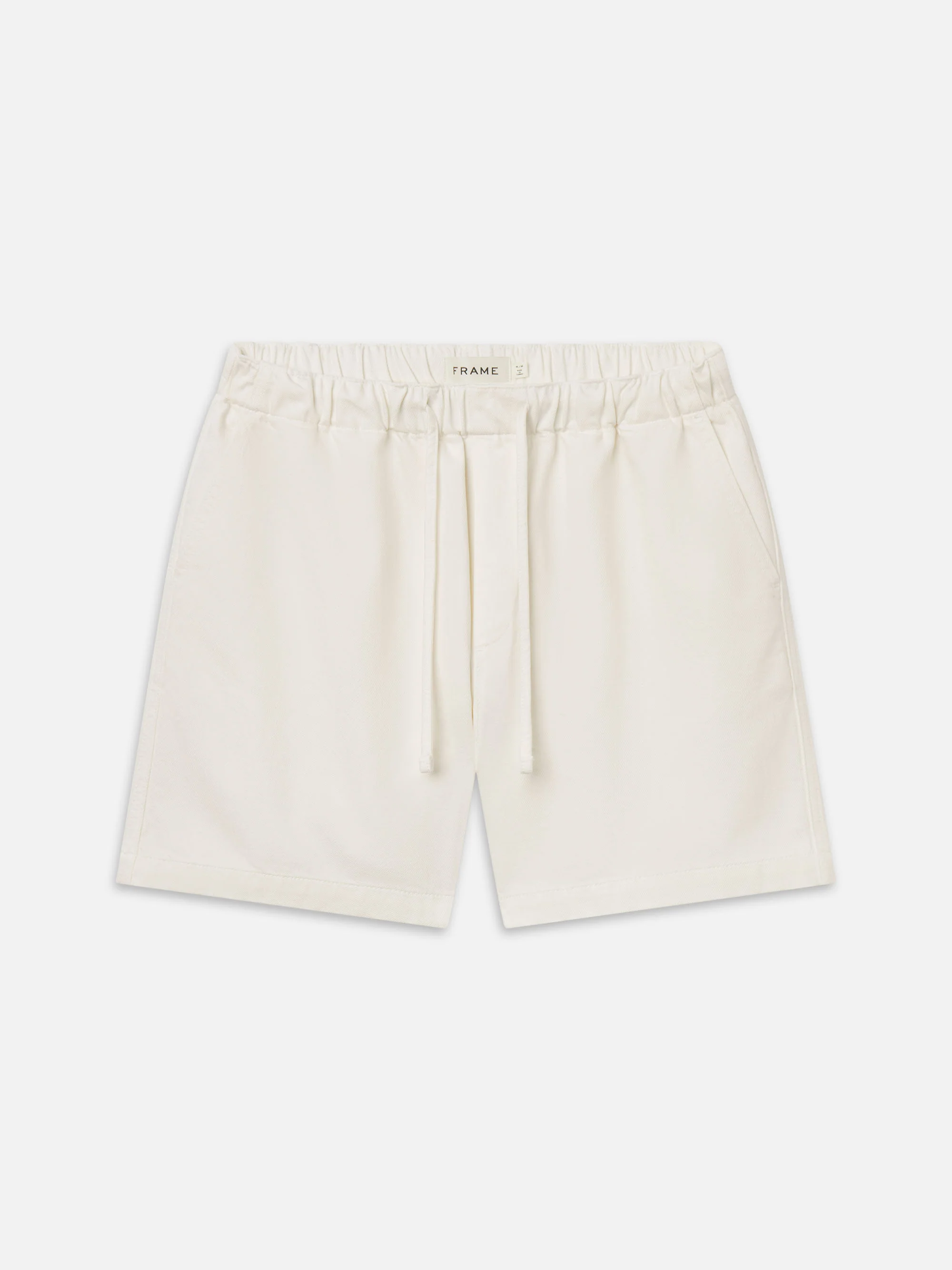 Drawstring Shorts -- Natural