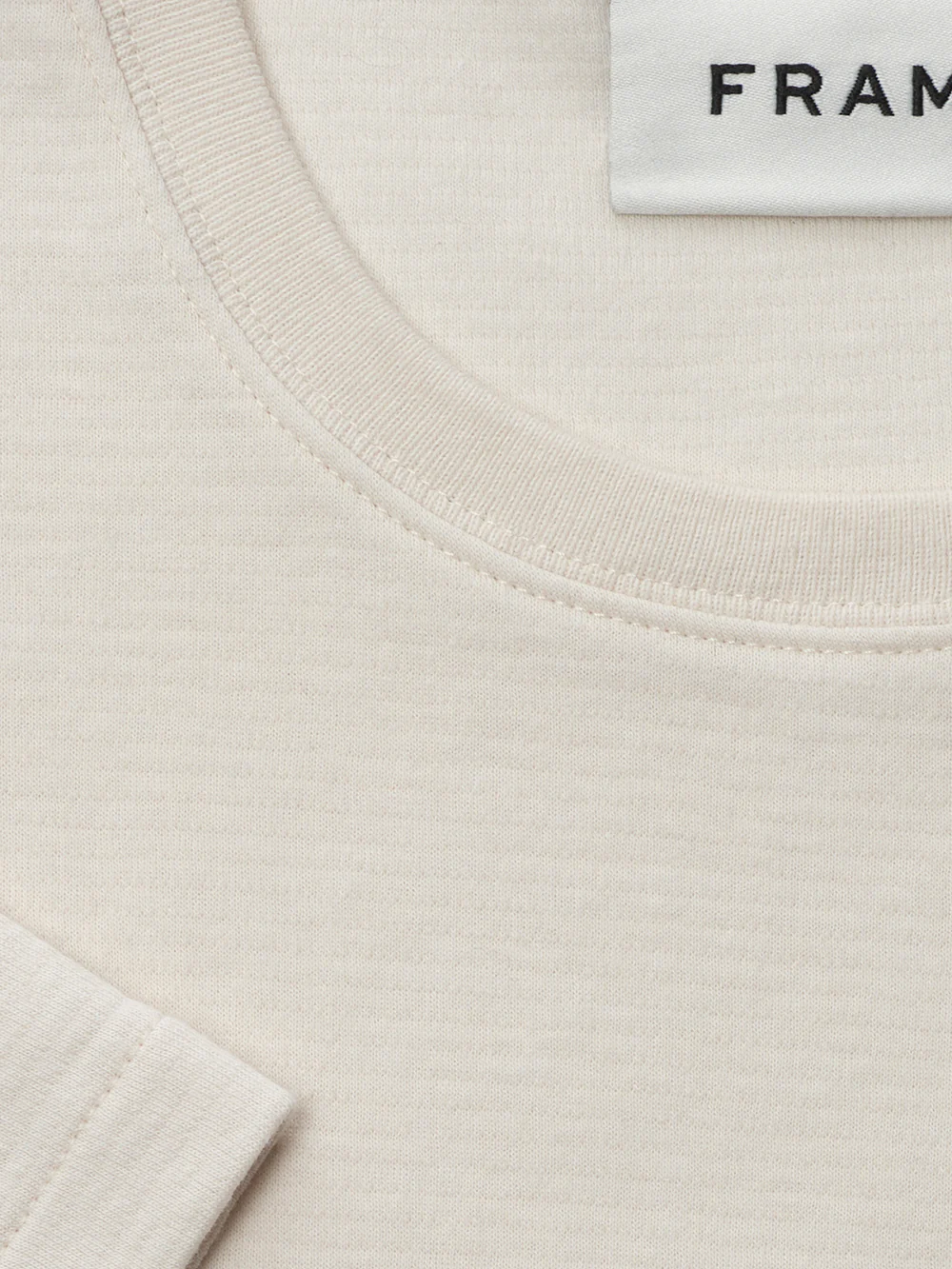 Duo Fold Tee -- White Sand - Image 4