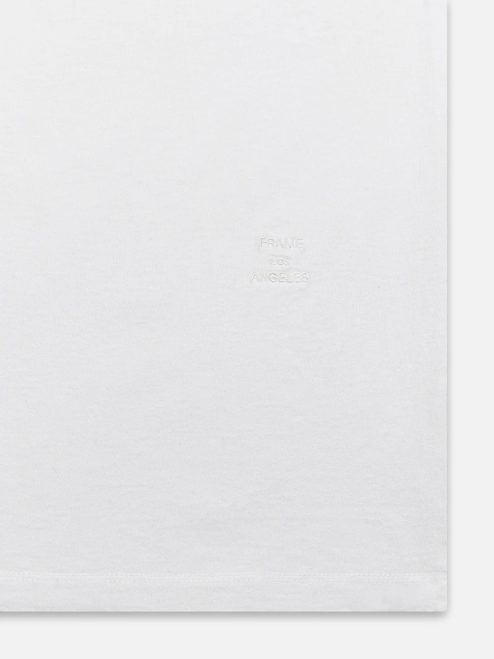FRAME Logo Tee -- Blanc - Image 8