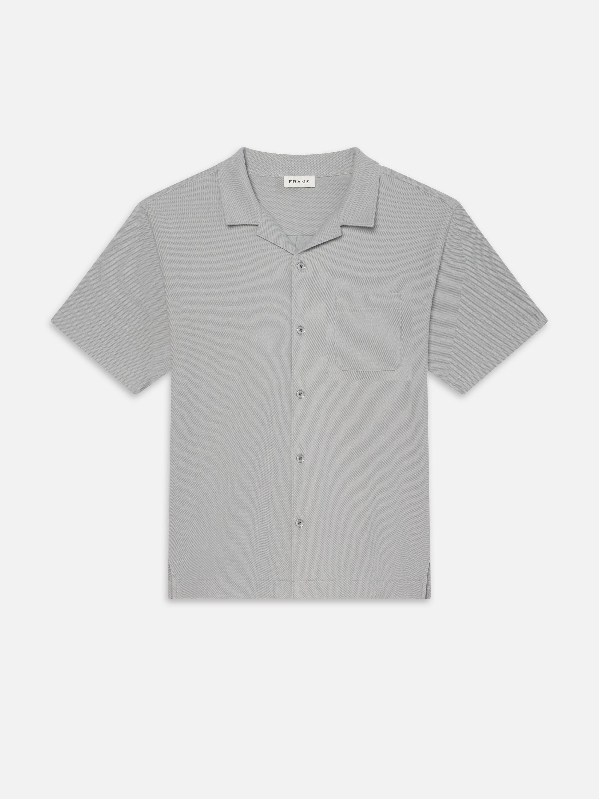 Jacquard Short Sleeve Relaxed Shirt - Image 2