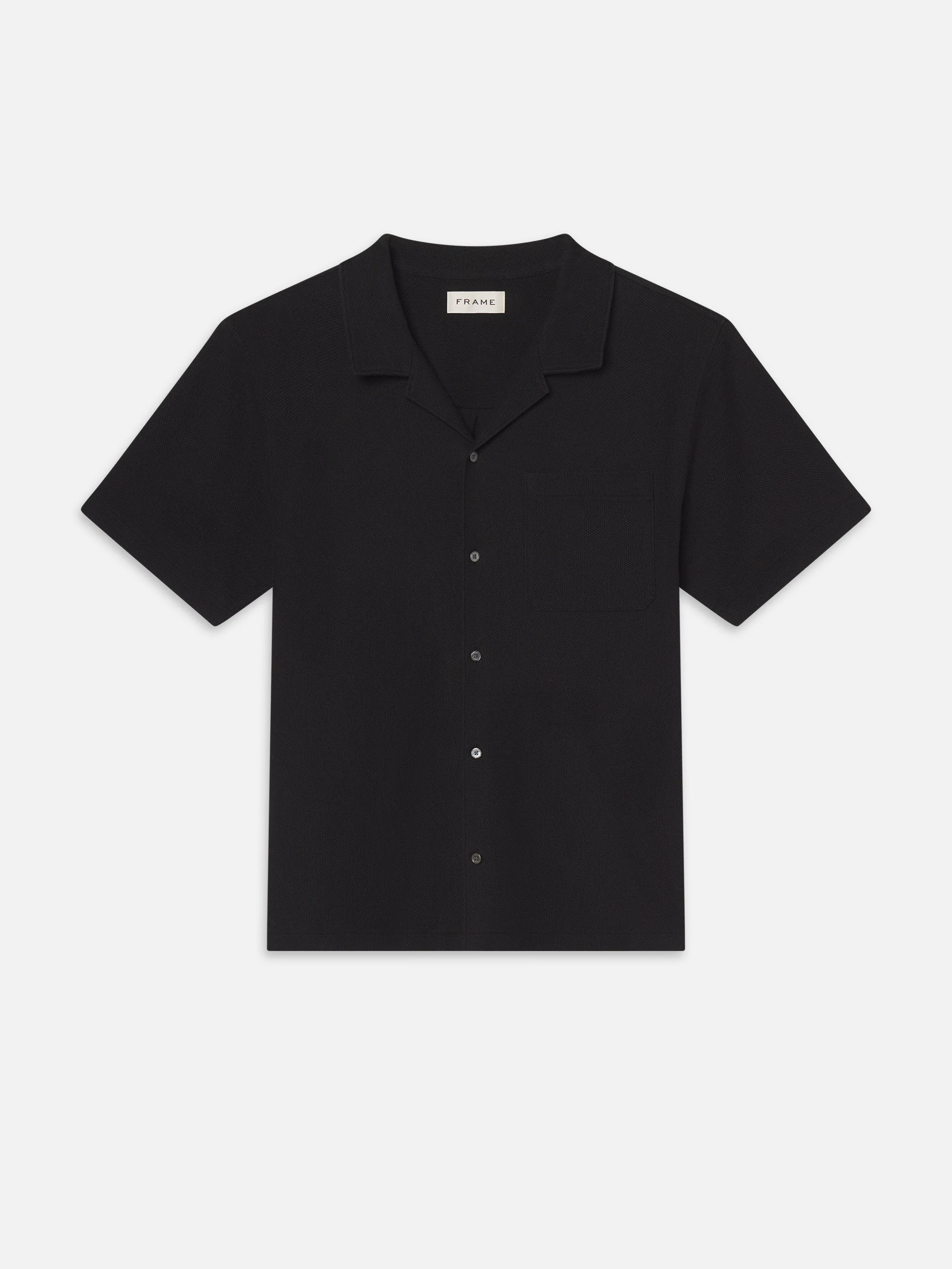 Jacquard Short Sleeve Relaxed Shirt - Image 3