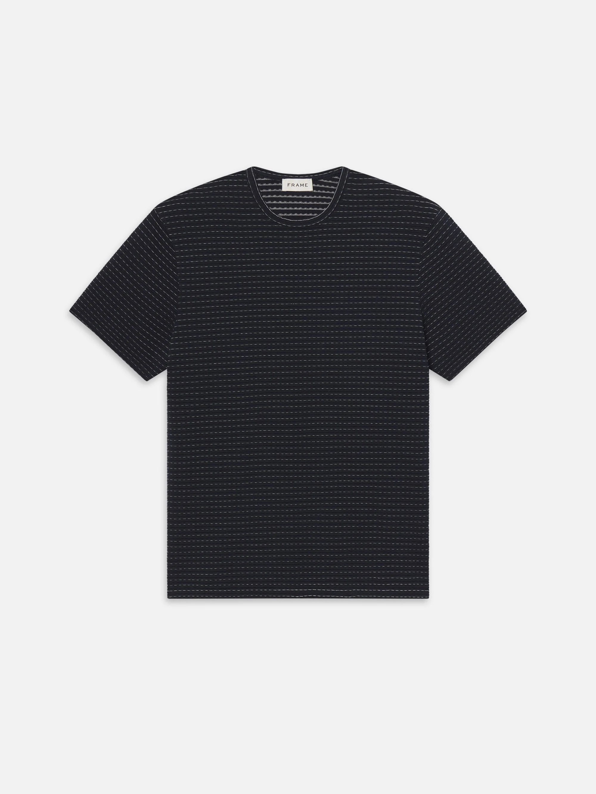 Jacquard Stripe Tee - Image 3