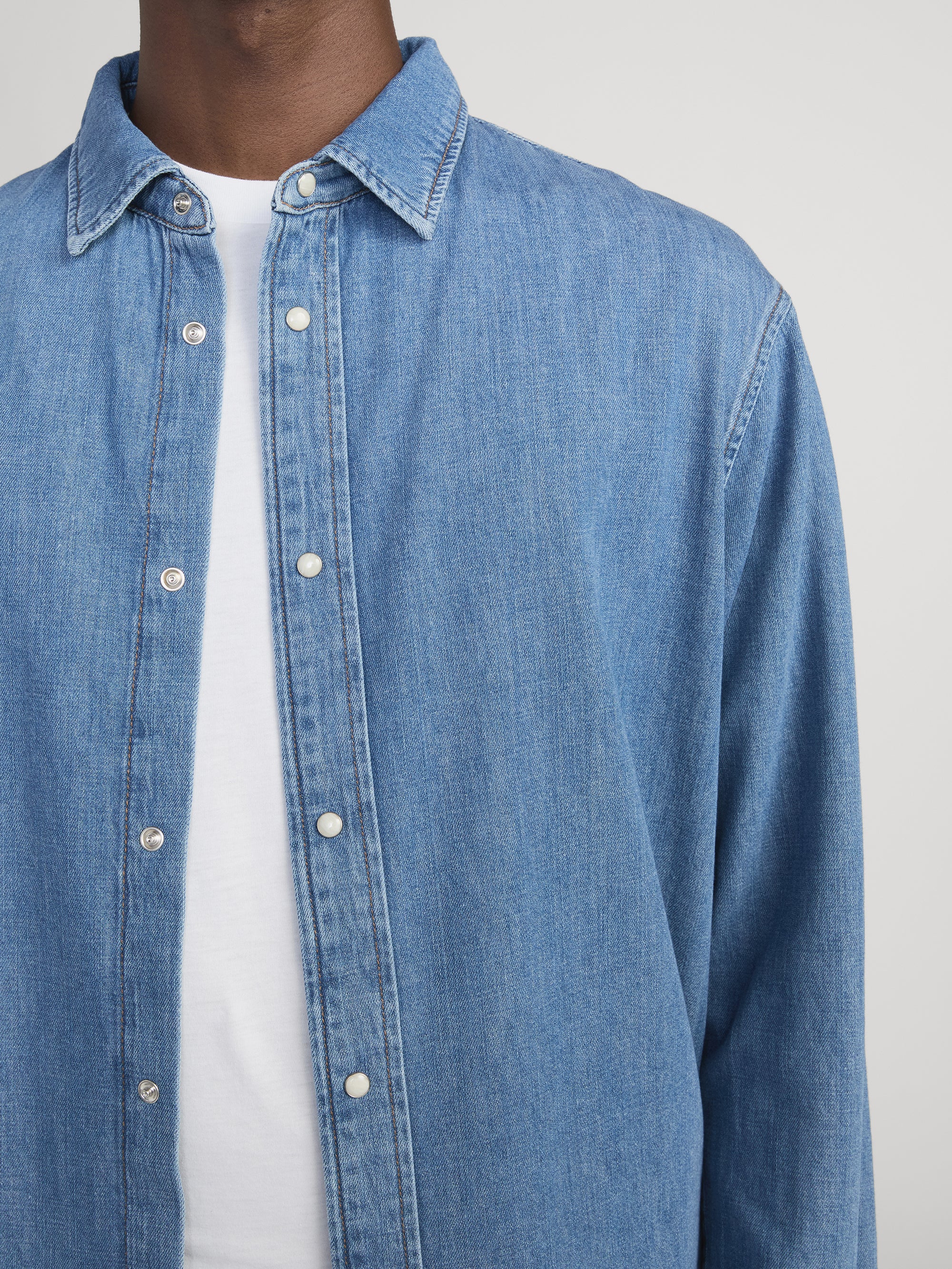 Classic Denim Shirt -- Tidewash - Image 5