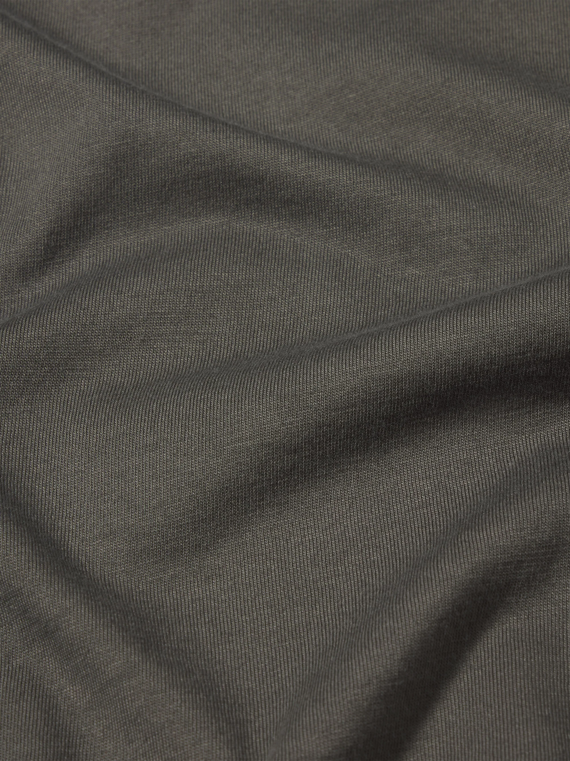 Light Cotton Long Sleeve Tee -- Dark Grey - Image 7