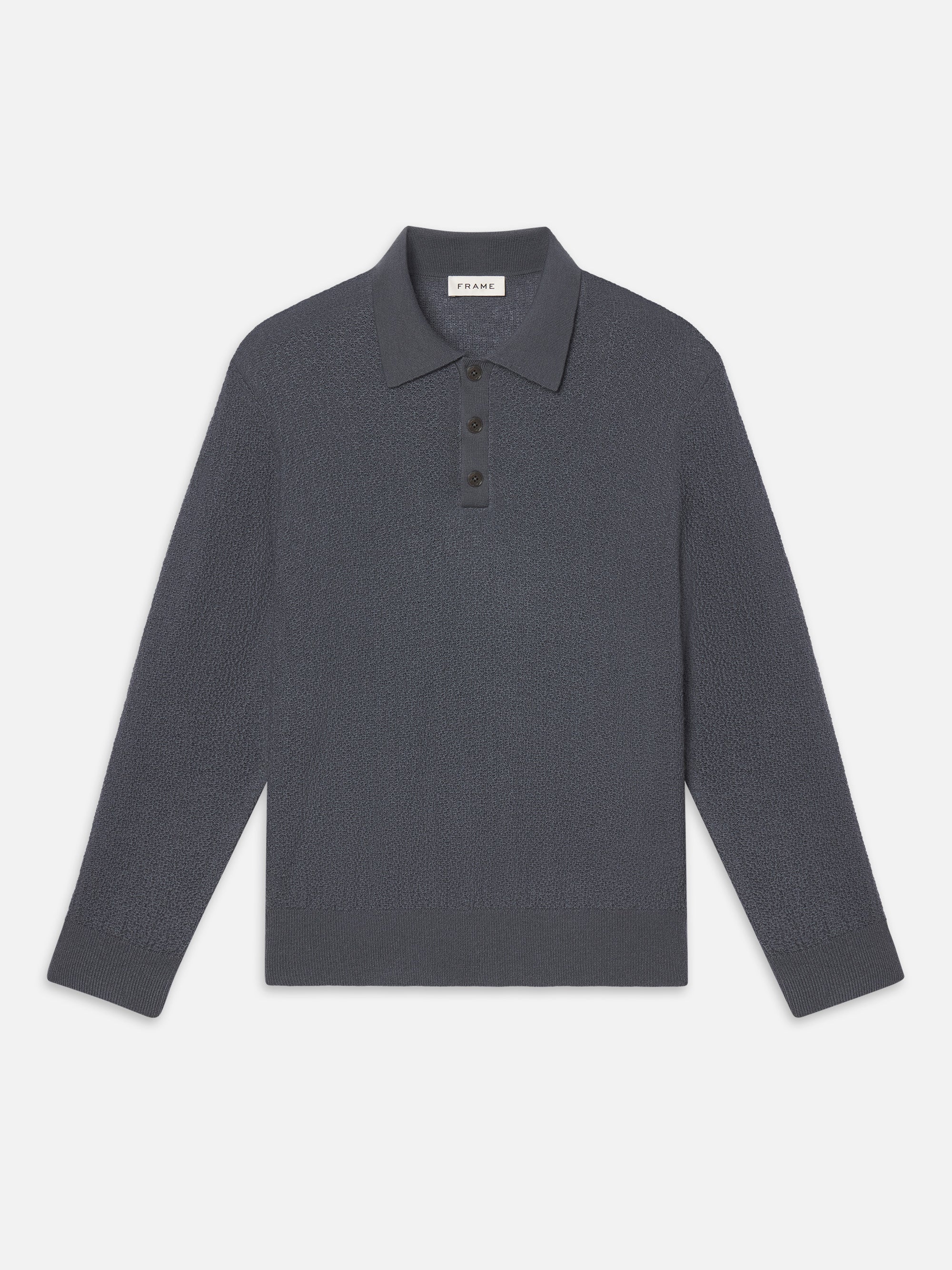 L/S POLO SWEATER