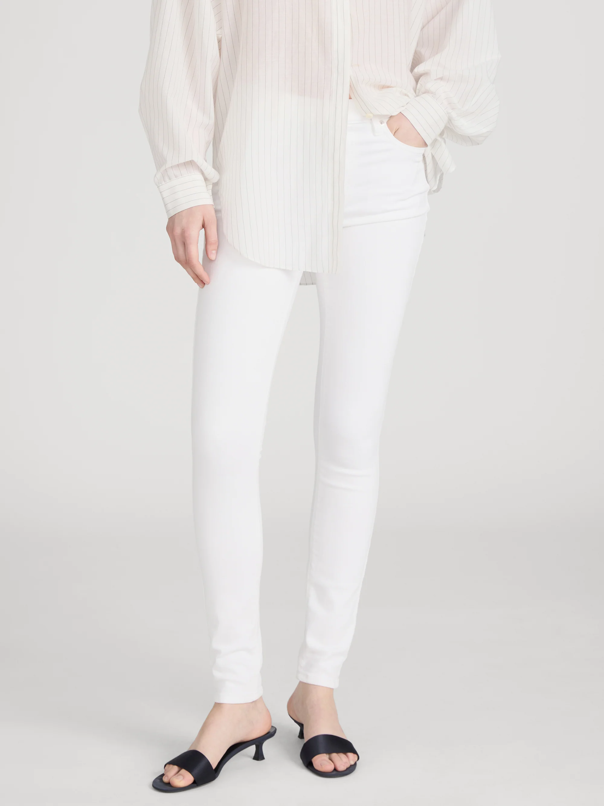 Le High Skinny -- White - Image 3