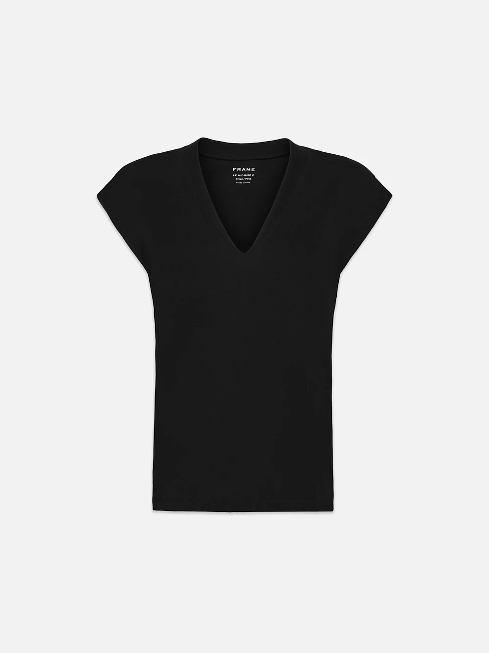 Le Mid Rise V Neck Tee - Image 2