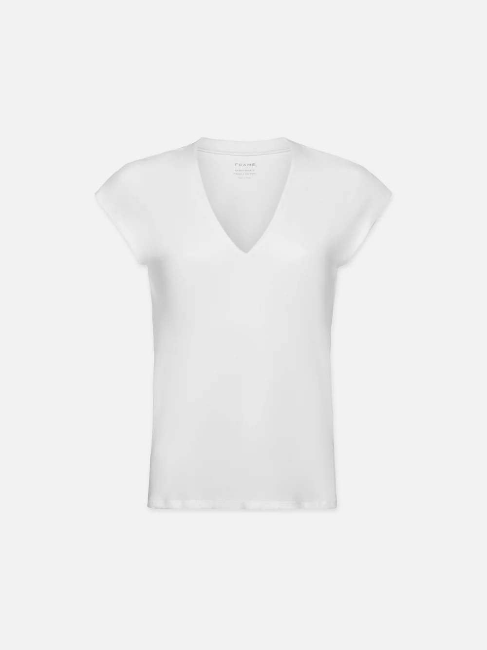 Le Mid Rise V Neck Tee - Image 3