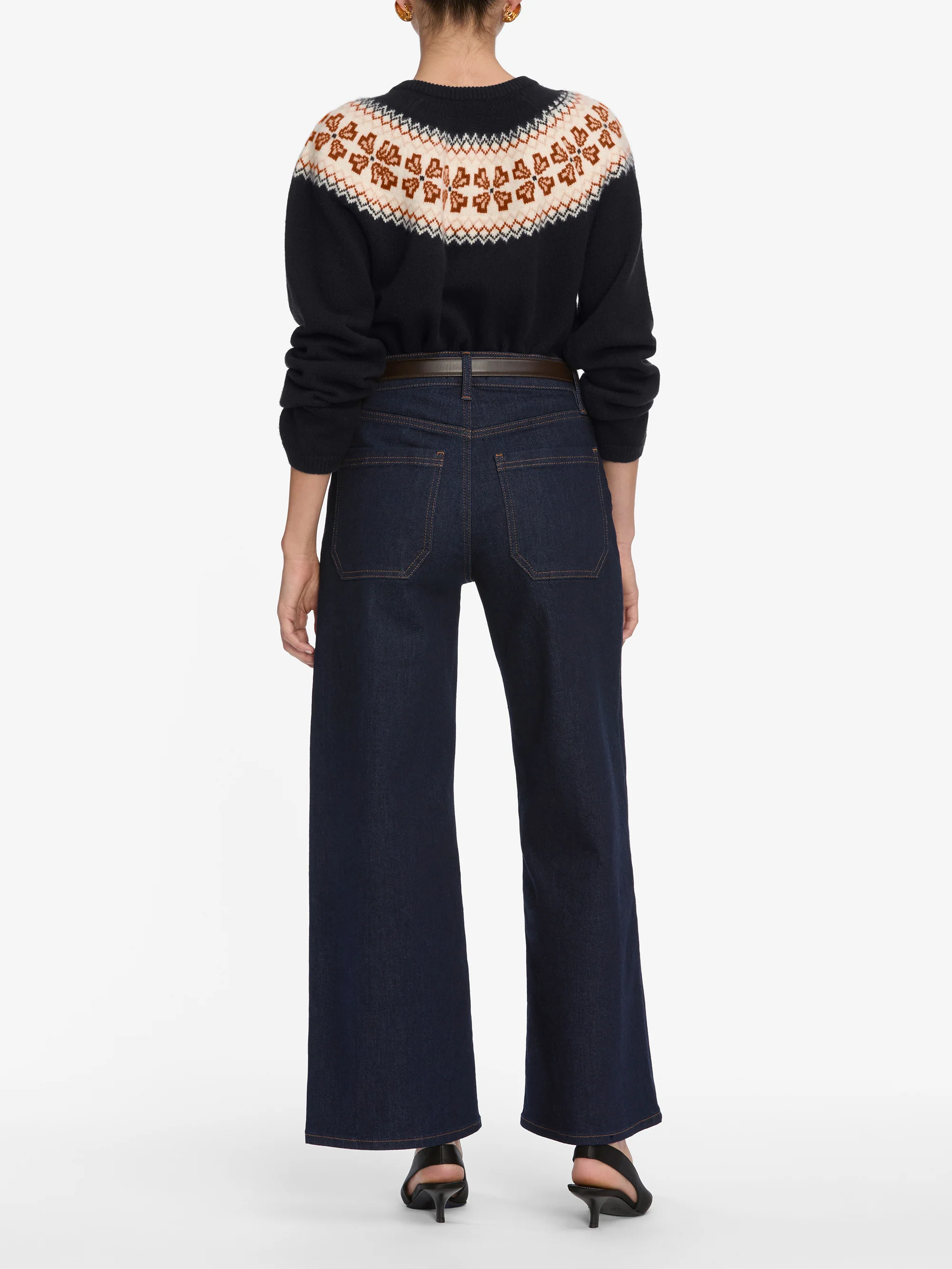 Le Pixie Slim Palazzo Modern Pocket -- Rinse - Image 6