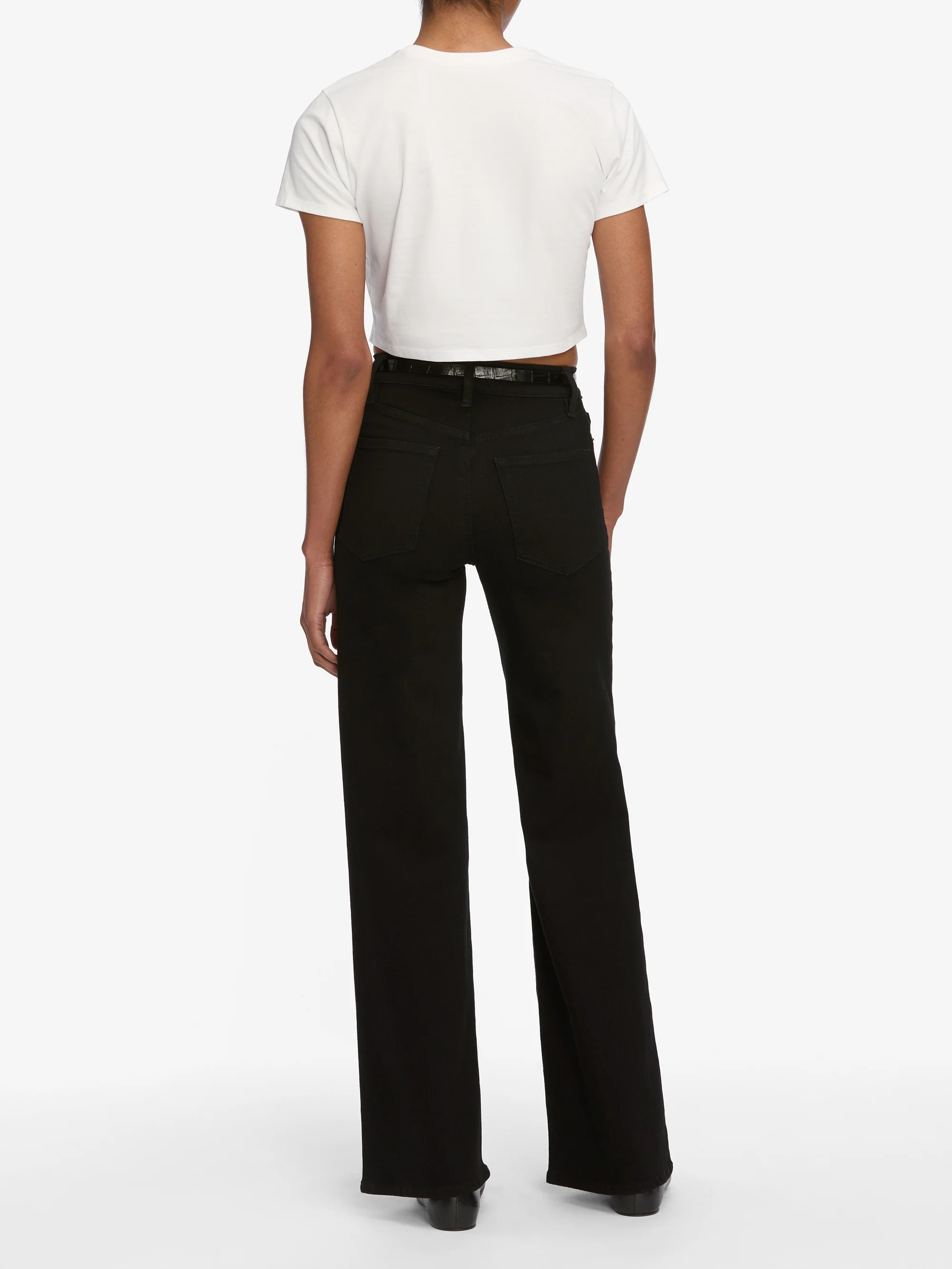 Le Slim Palazzo -- Black - Image 6