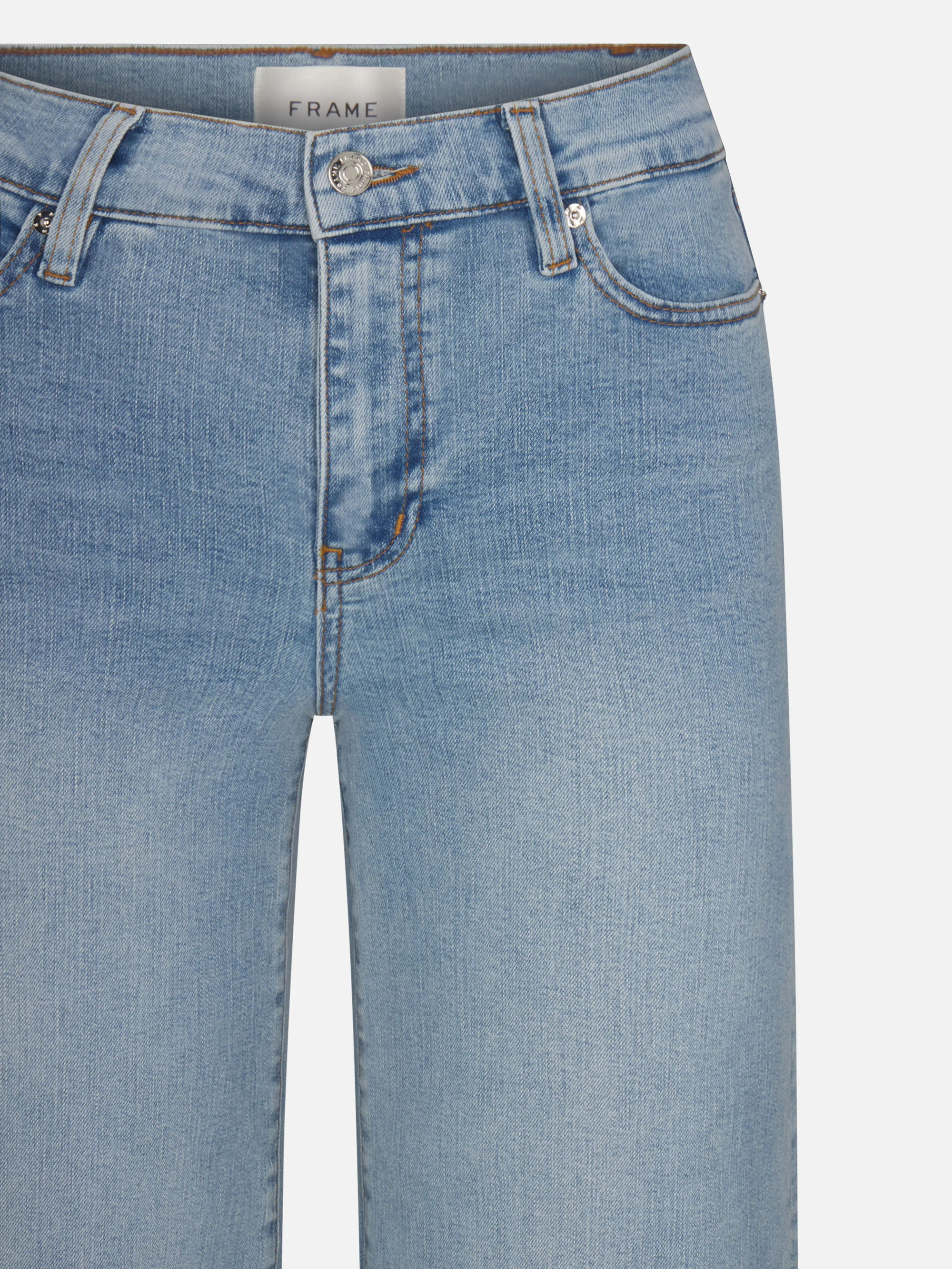 Le Slim Palazzo Crop -- Tribute Raw Fray - Image 7