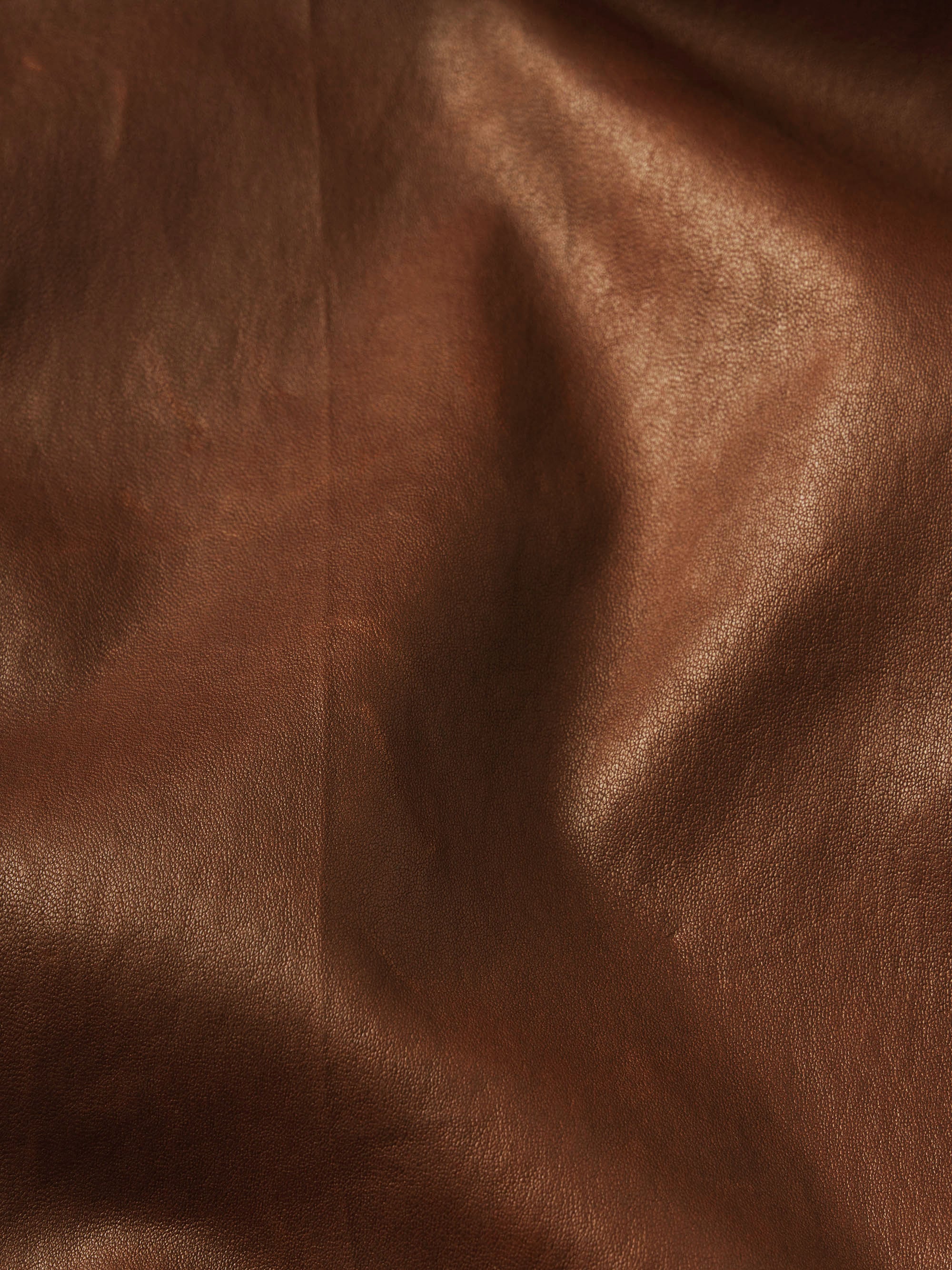 Le Slim Palazzo Leather -- Cedar - Image 7