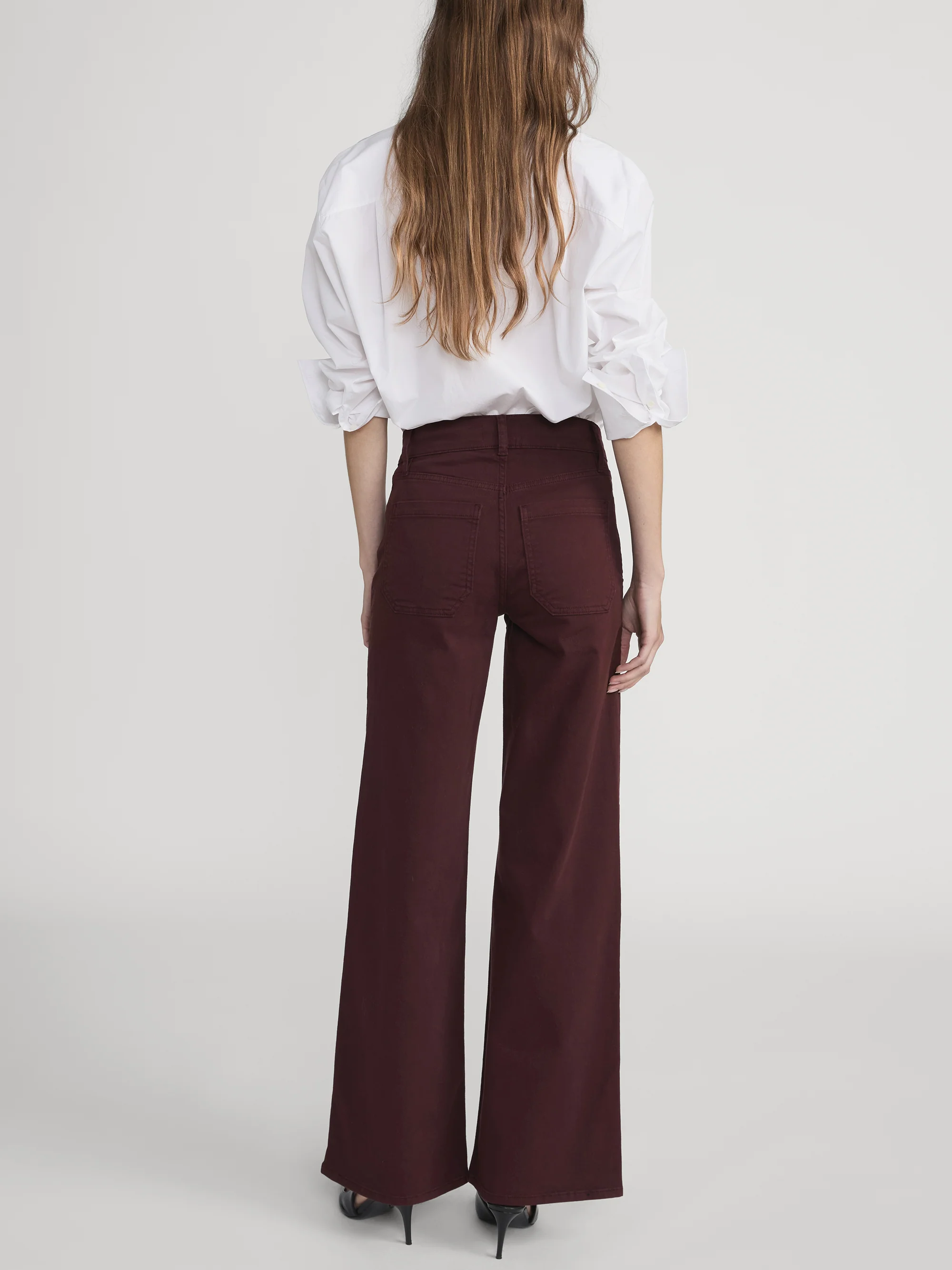Le Slim Palazzo Modernist Pocket -- Cabernet - Image 6