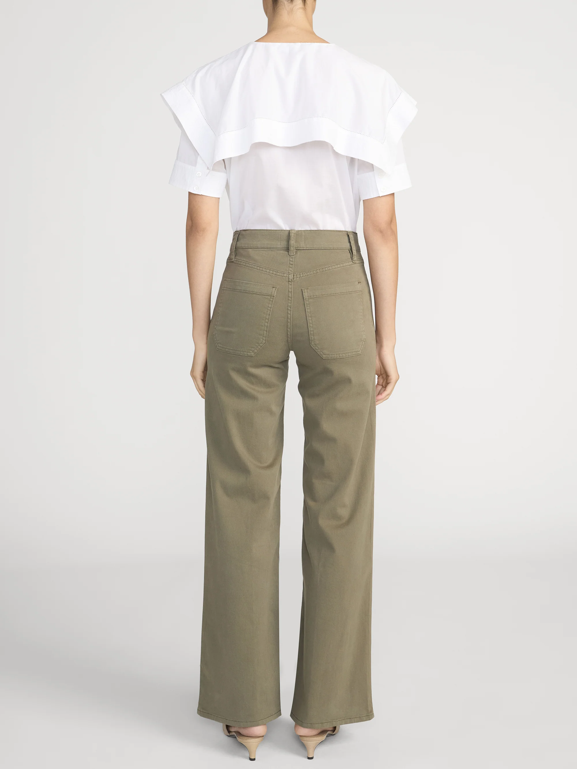 Le Slim Palazzo Modernist Pocket -- Grasshopper - Image 6