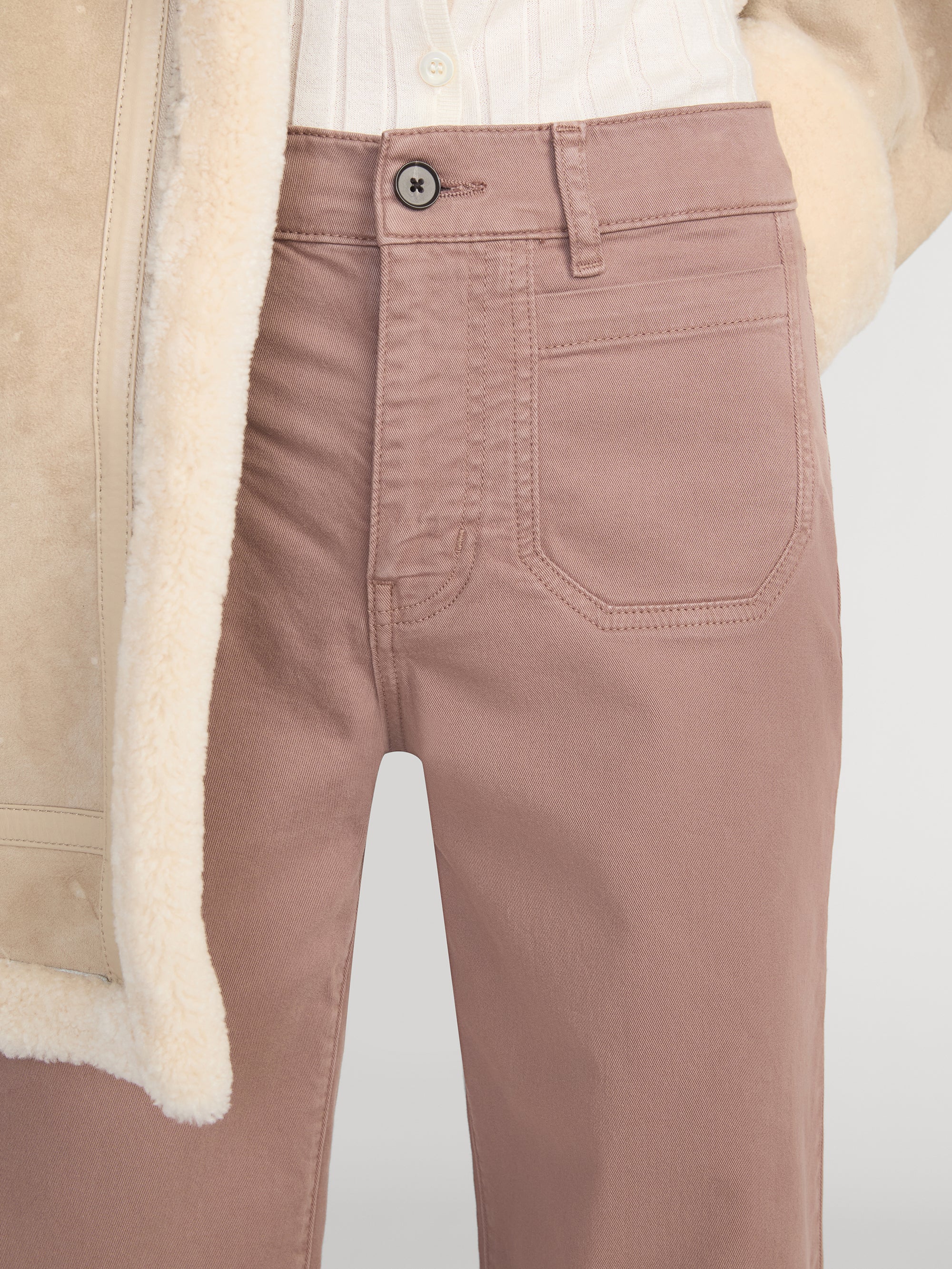 Le Slim Palazzo Modernist Pocket -- Mauve - Image 5