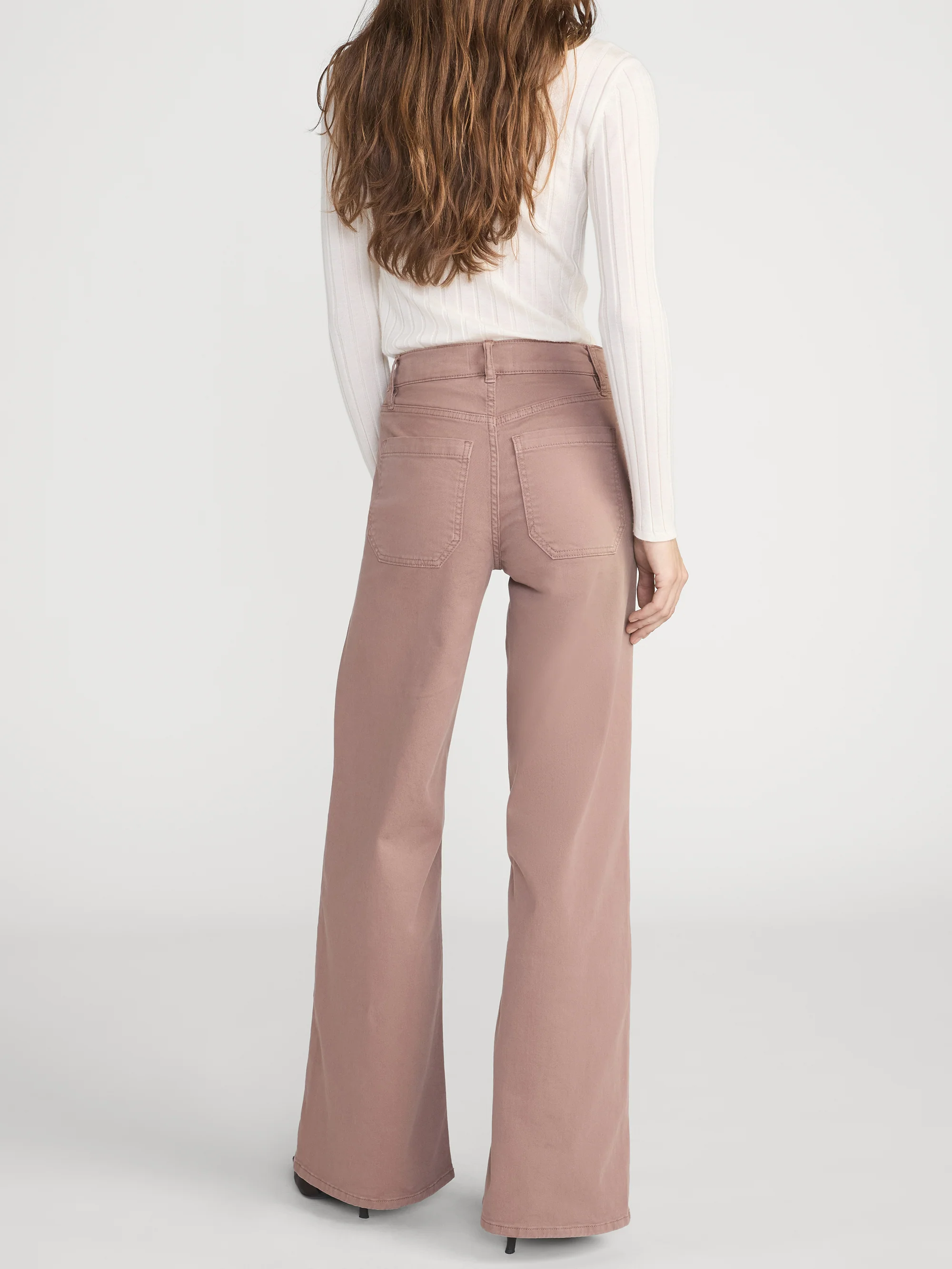Le Slim Palazzo Modernist Pocket -- Mauve - Image 6