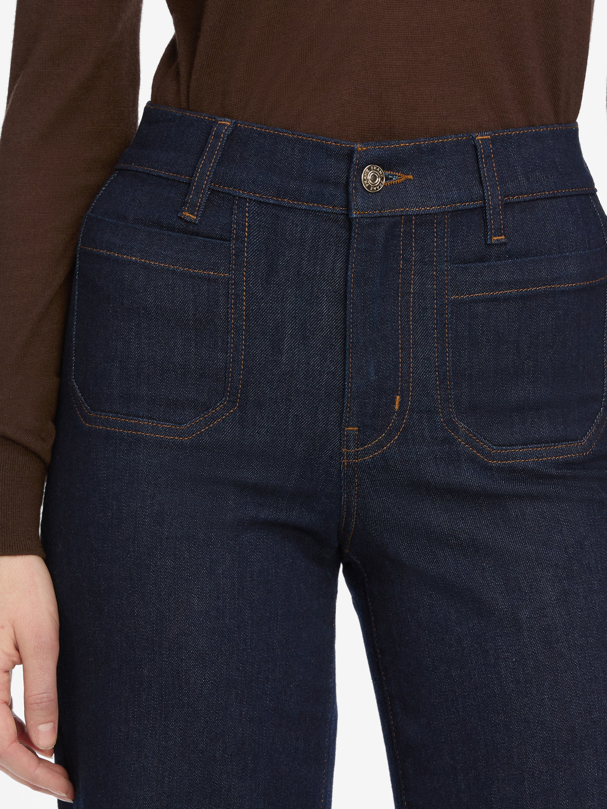 Le Slim Palazzo Modernist Pocket -- Rinse - Image 4