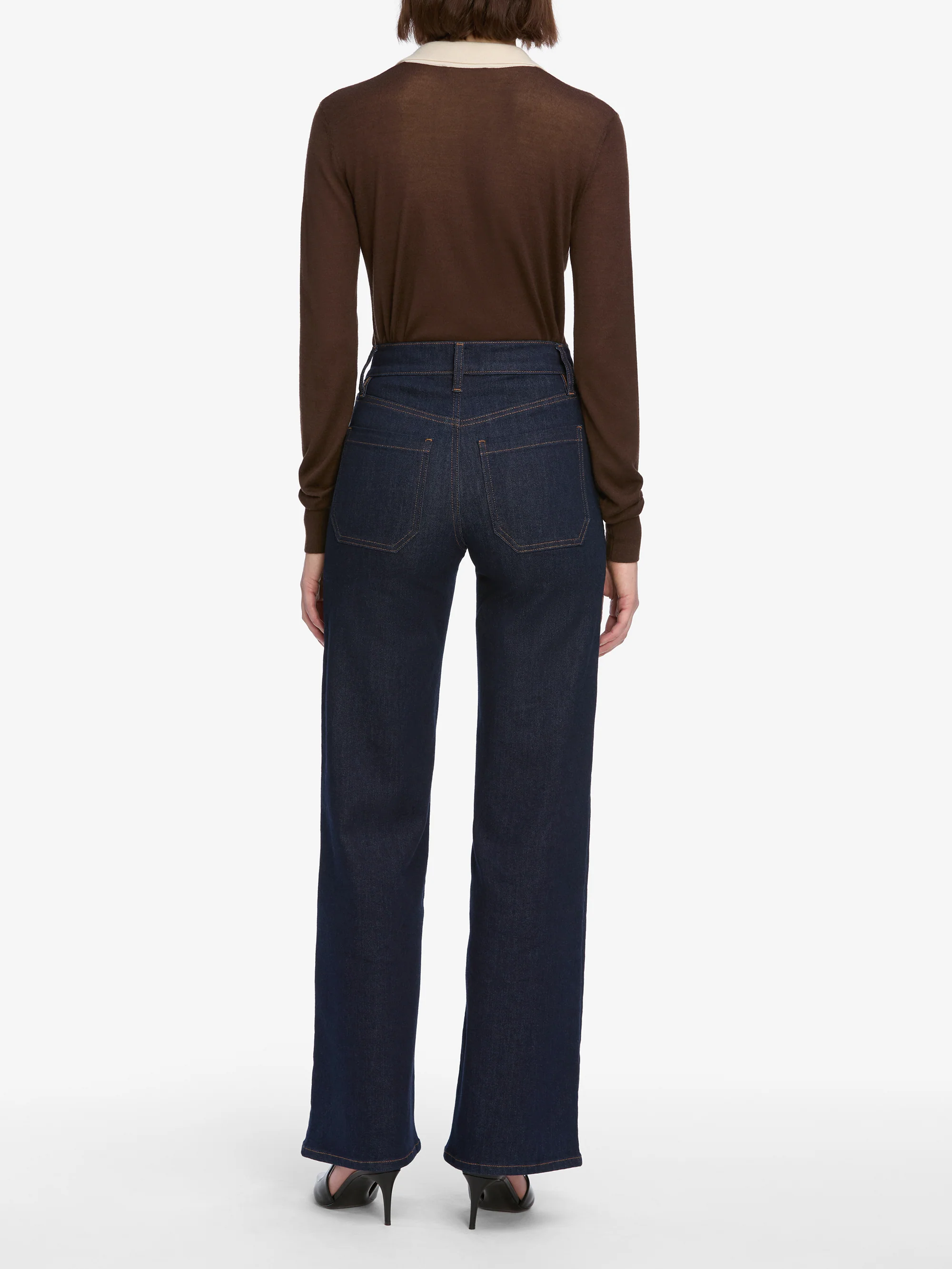 Le Slim Palazzo Modernist Pocket -- Rinse - Image 6