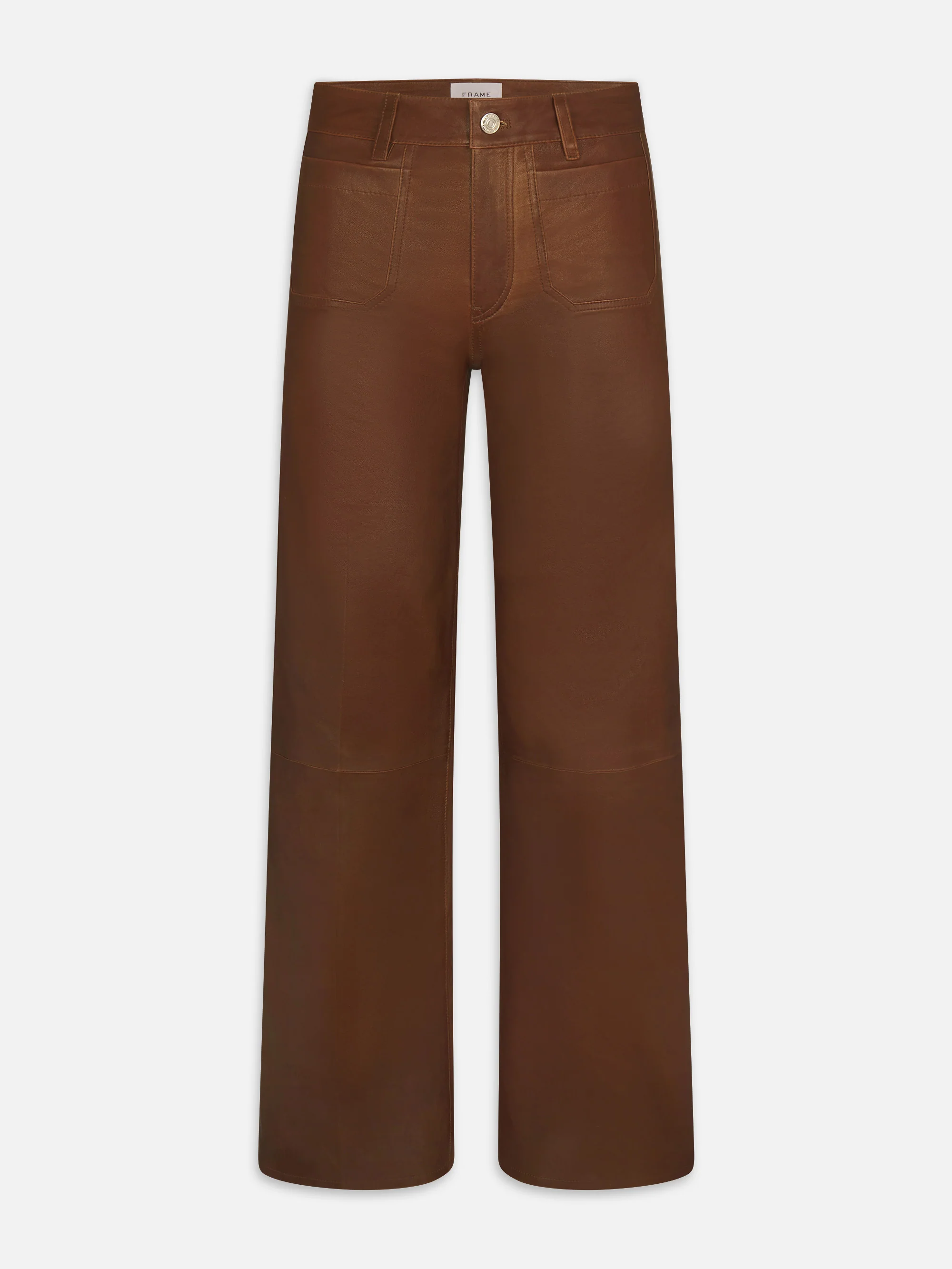 Le Slim Palazzo Modernist Pocket Leather -- Cedar