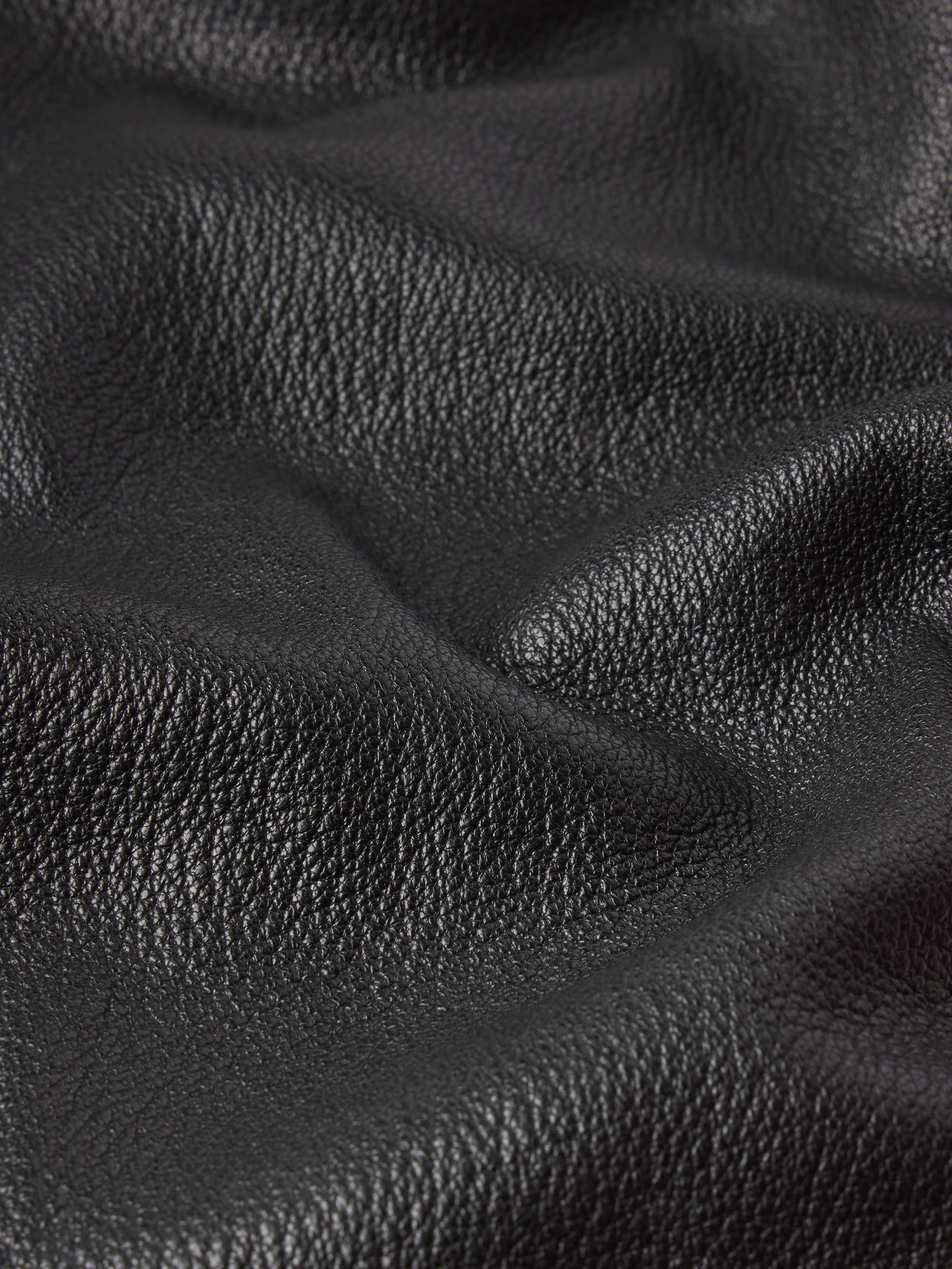 Leather Jacket -- Black - Image 3