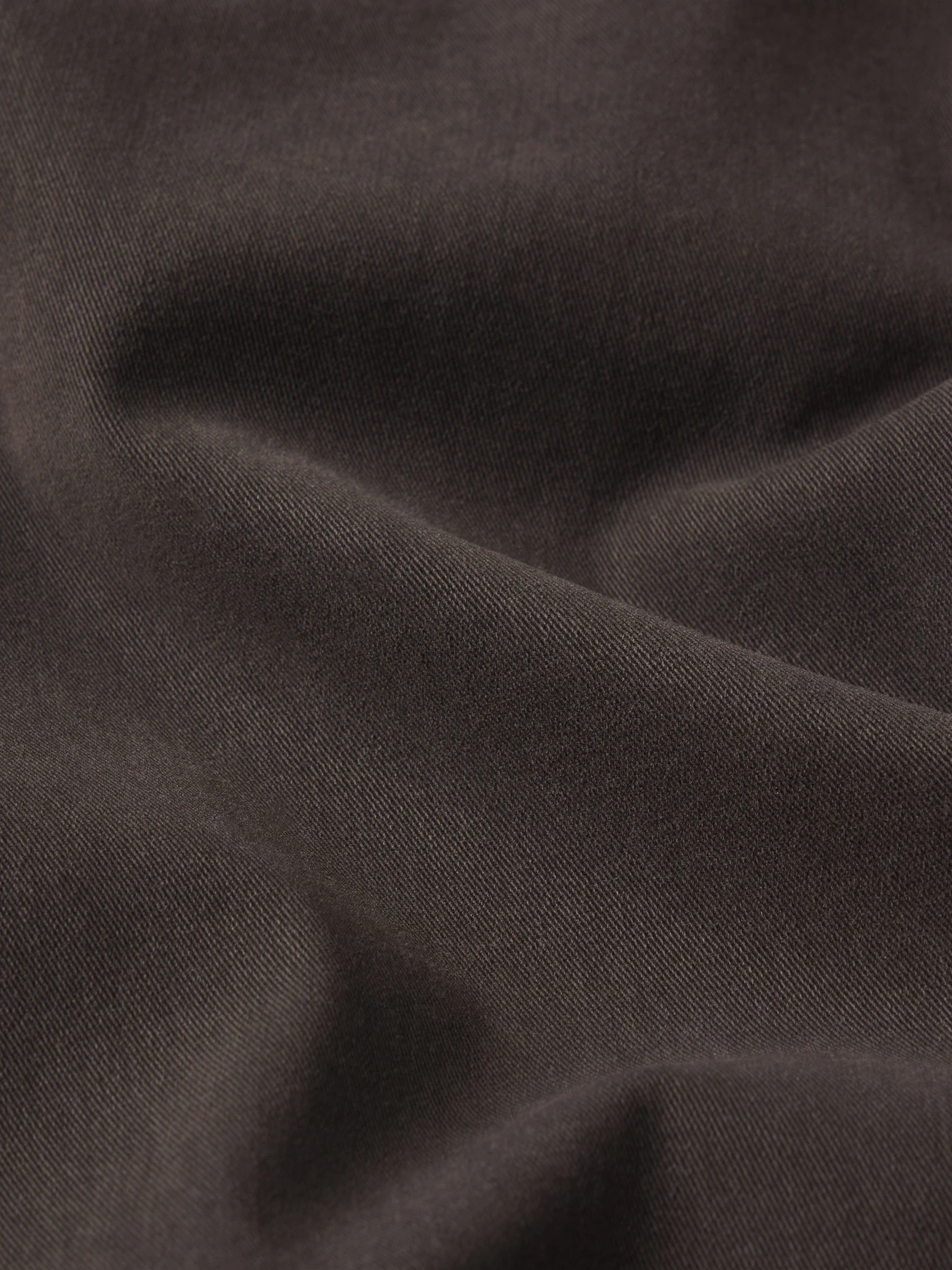 L'Homme Slim Brushed Twill -- Dark Chocolate - Image 6