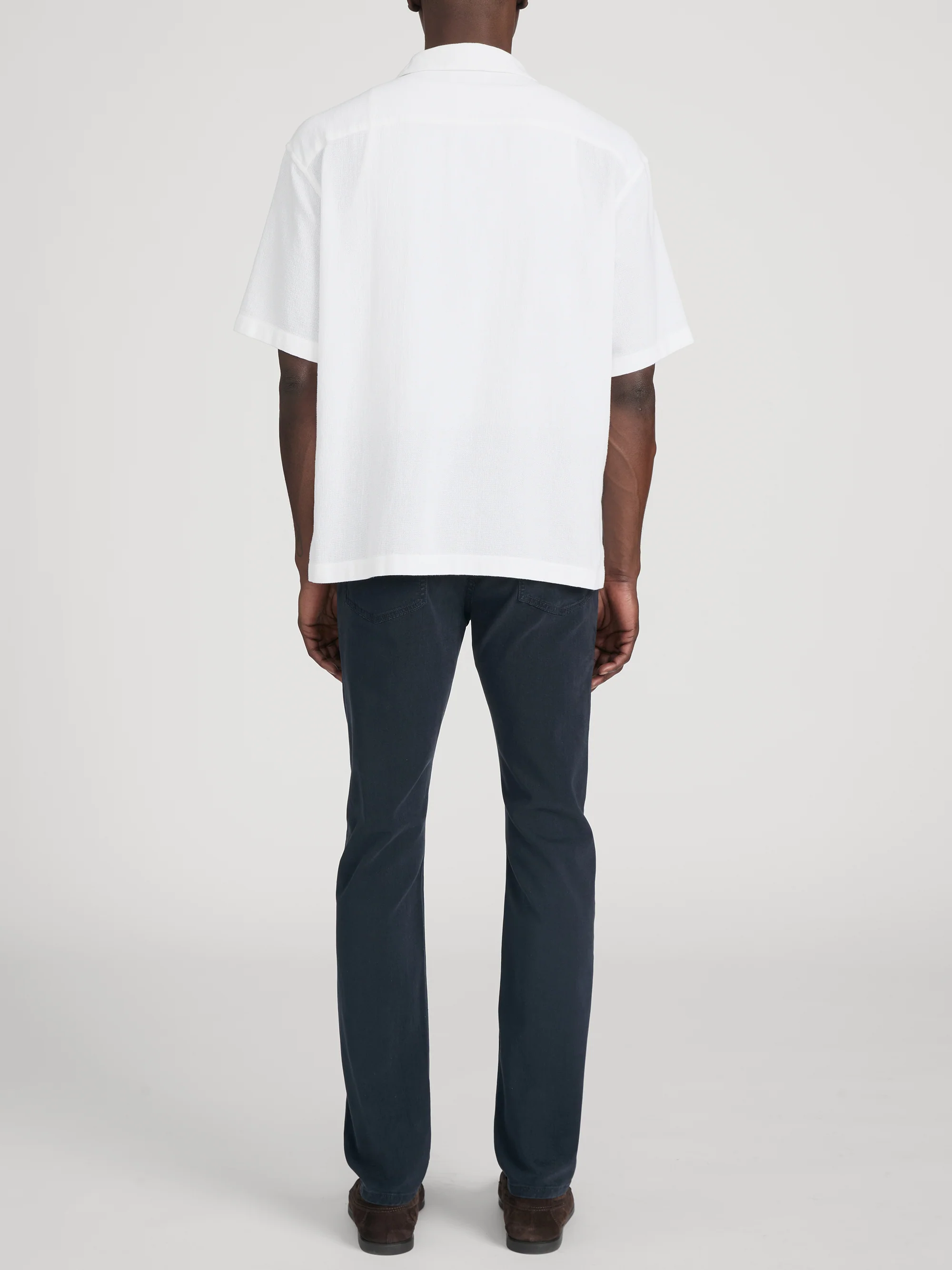 L'Homme Slim Brushed Twill -- Navy - Image 6