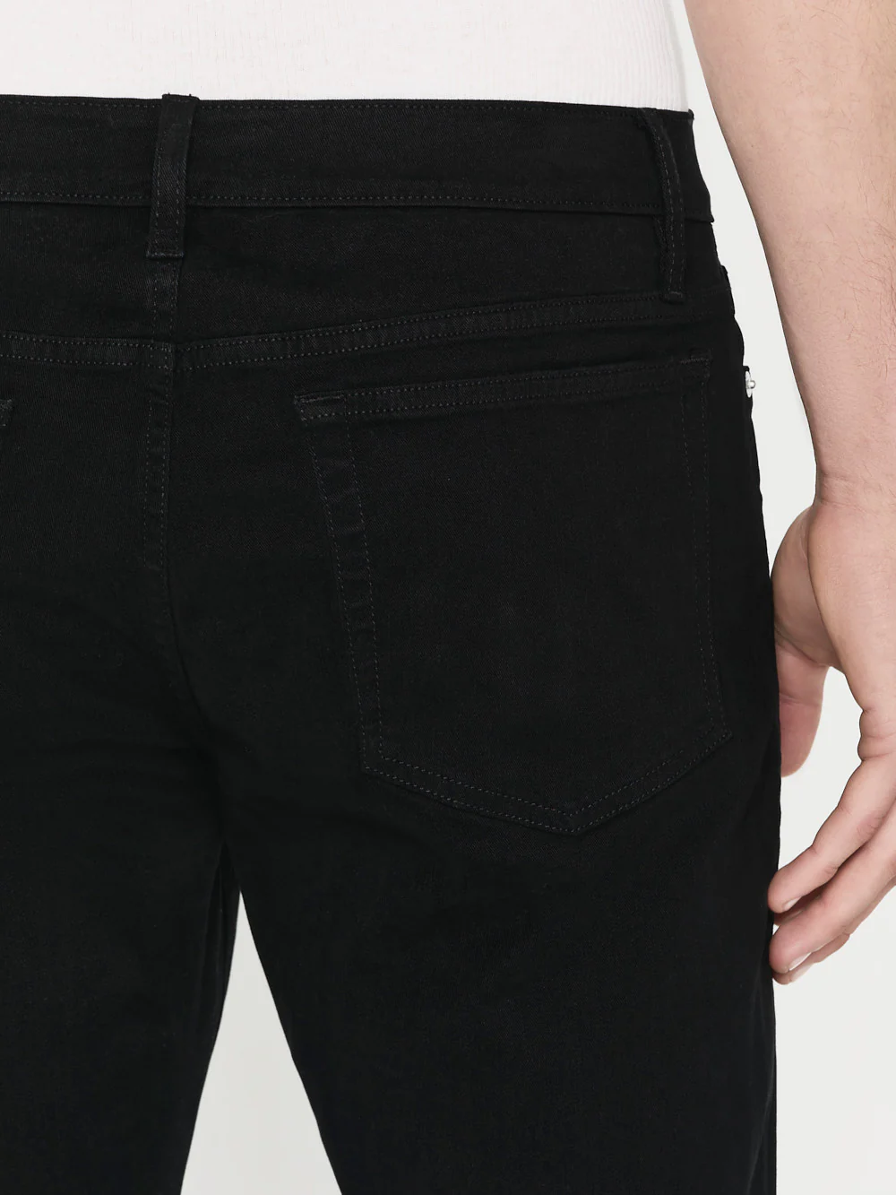 L'Homme Slim Brushed Twill -- Noir - Image 3