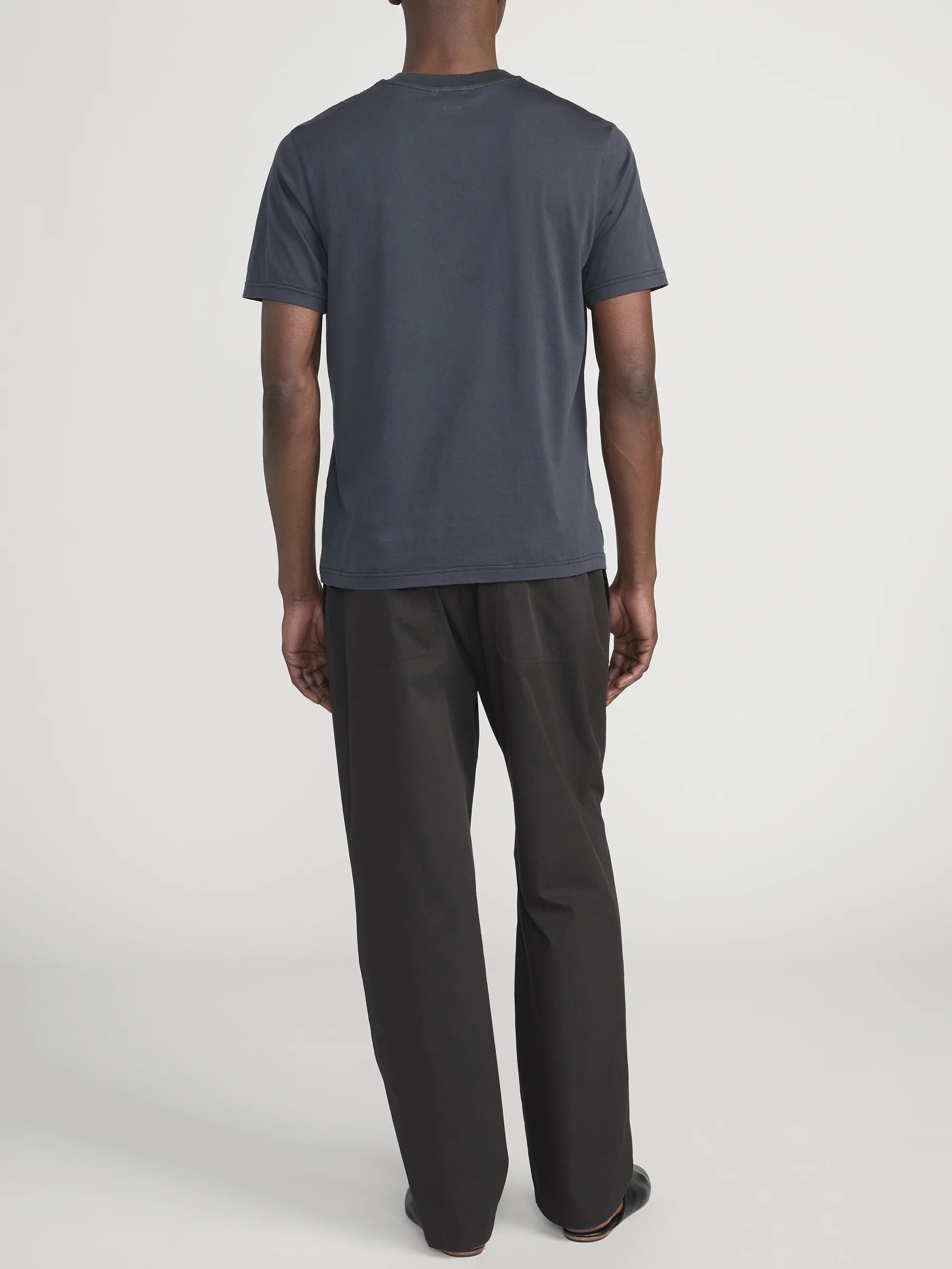 Light Cotton Pocket Tee -- Antique Black - Image 5