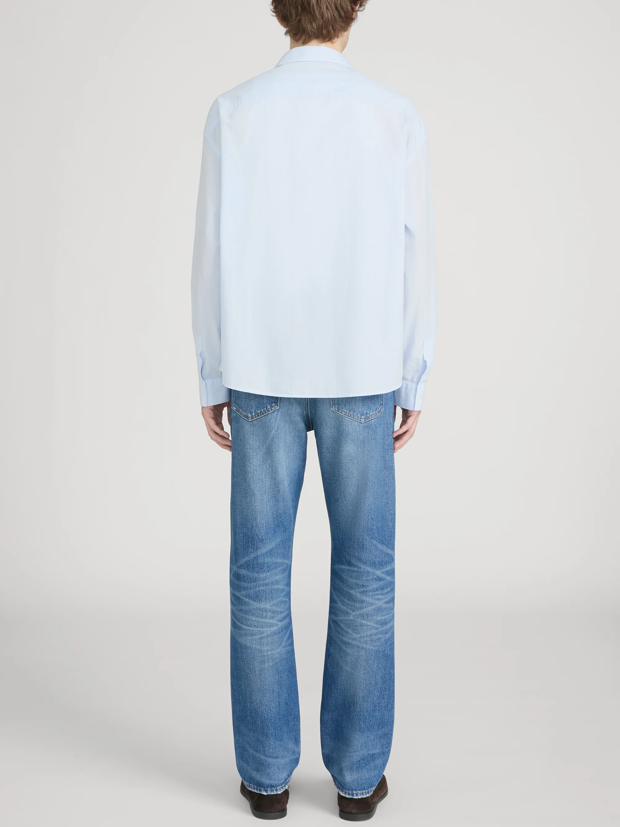 Light Cotton Shirt -- Summer Blue - Image 6