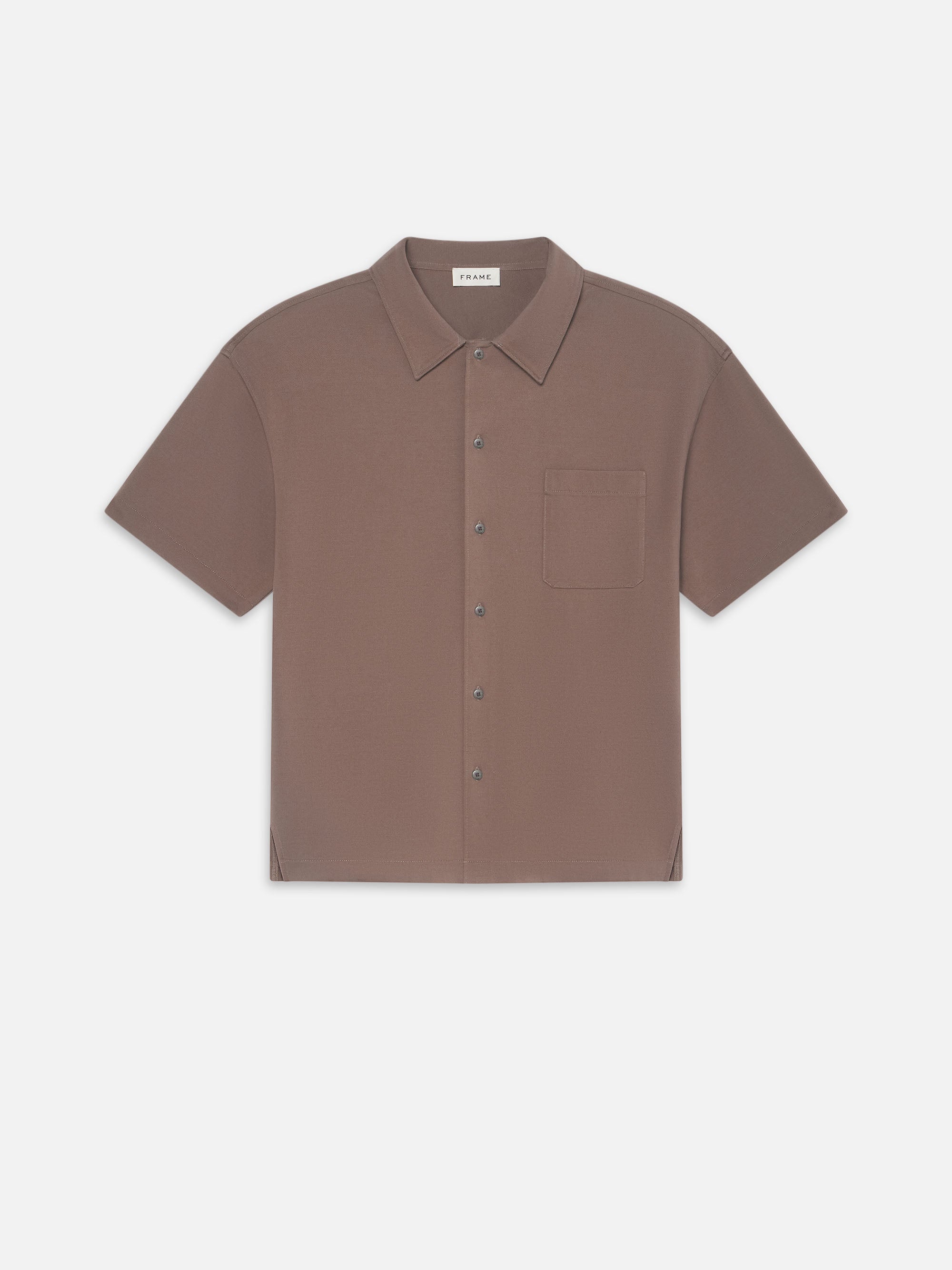 Light Pique Button Down Polo