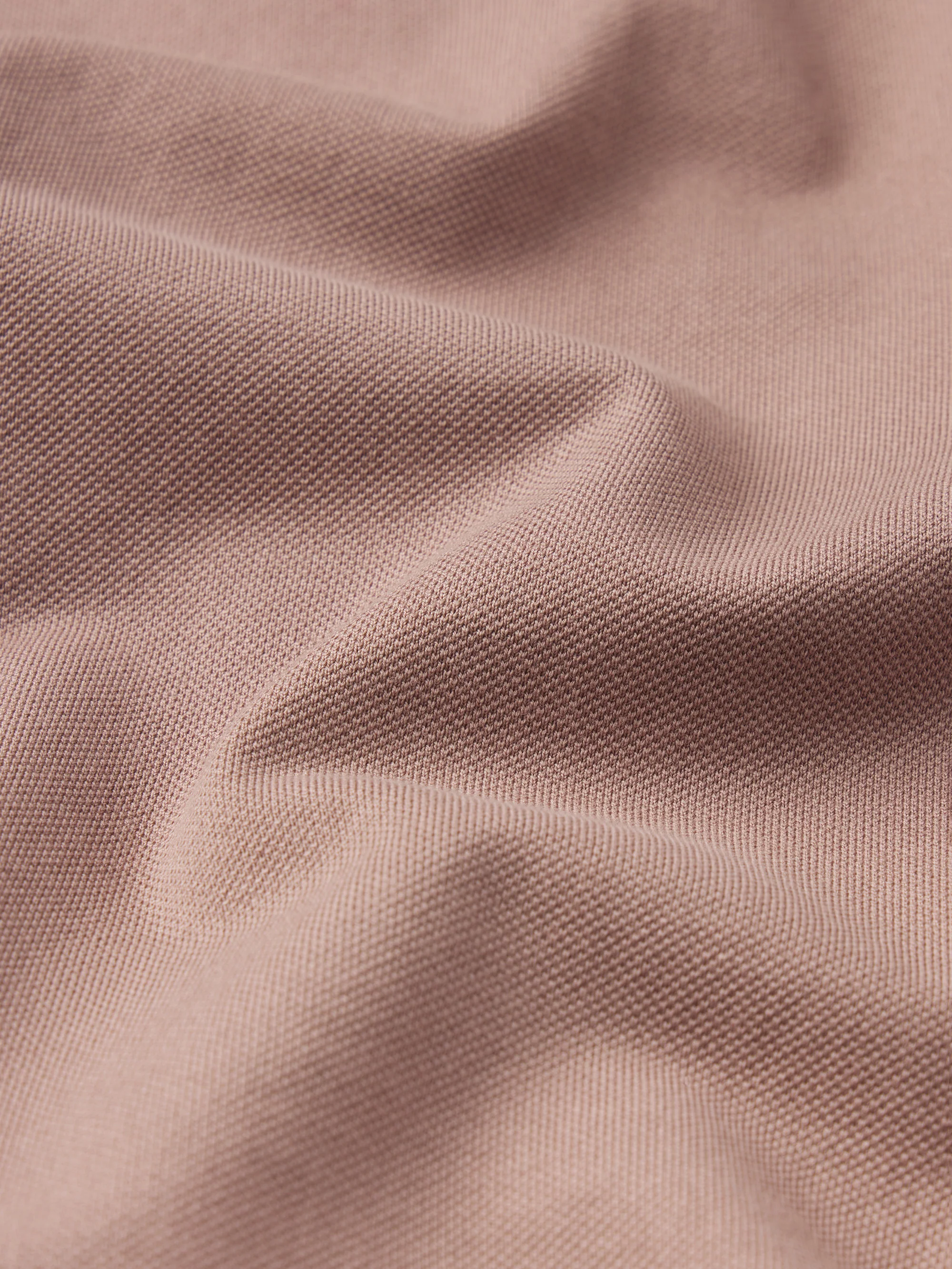 Light Pique Polo -- Smoky Mauve - Image 7