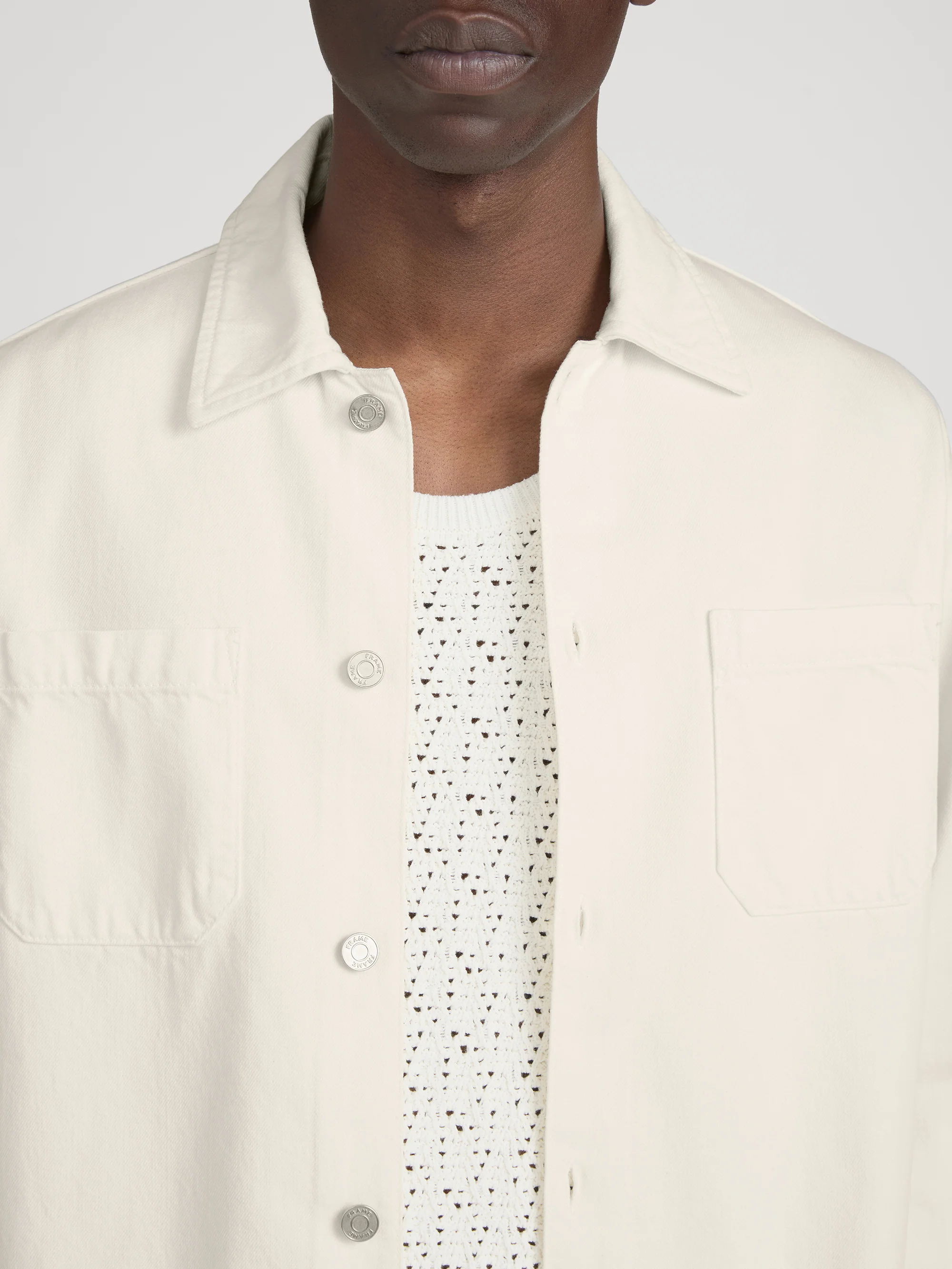 Lightweight Shirt Jacket -- Natural - Image 5